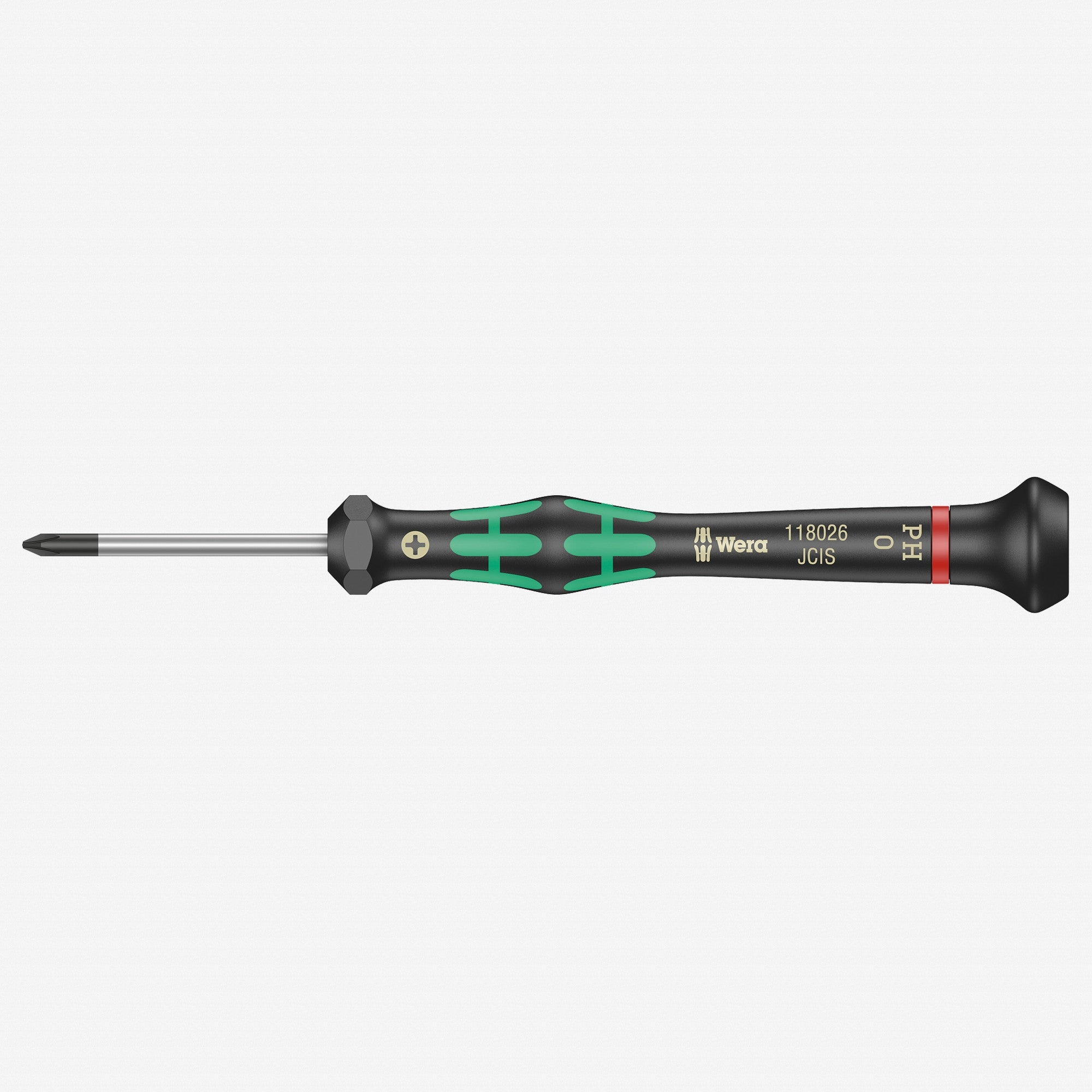 Wera 118026 PH 0 x 40mm Kraftform Micro Screwdriver - WR118026 - KC Tool
