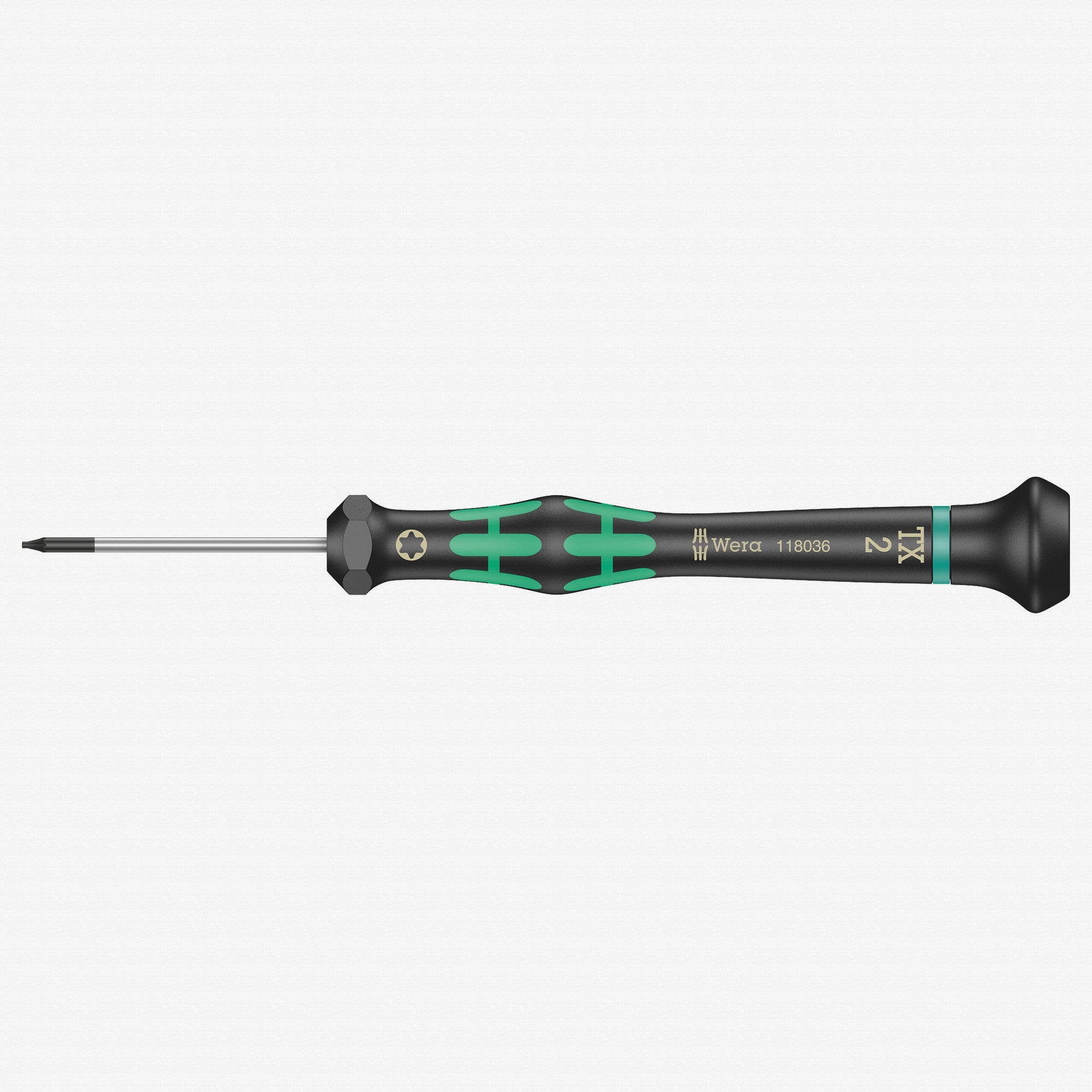 Wera 118036 T2 x 40mm Kraftform Micro TORX® Precision Screwdriver - WR118036 - KC Tool