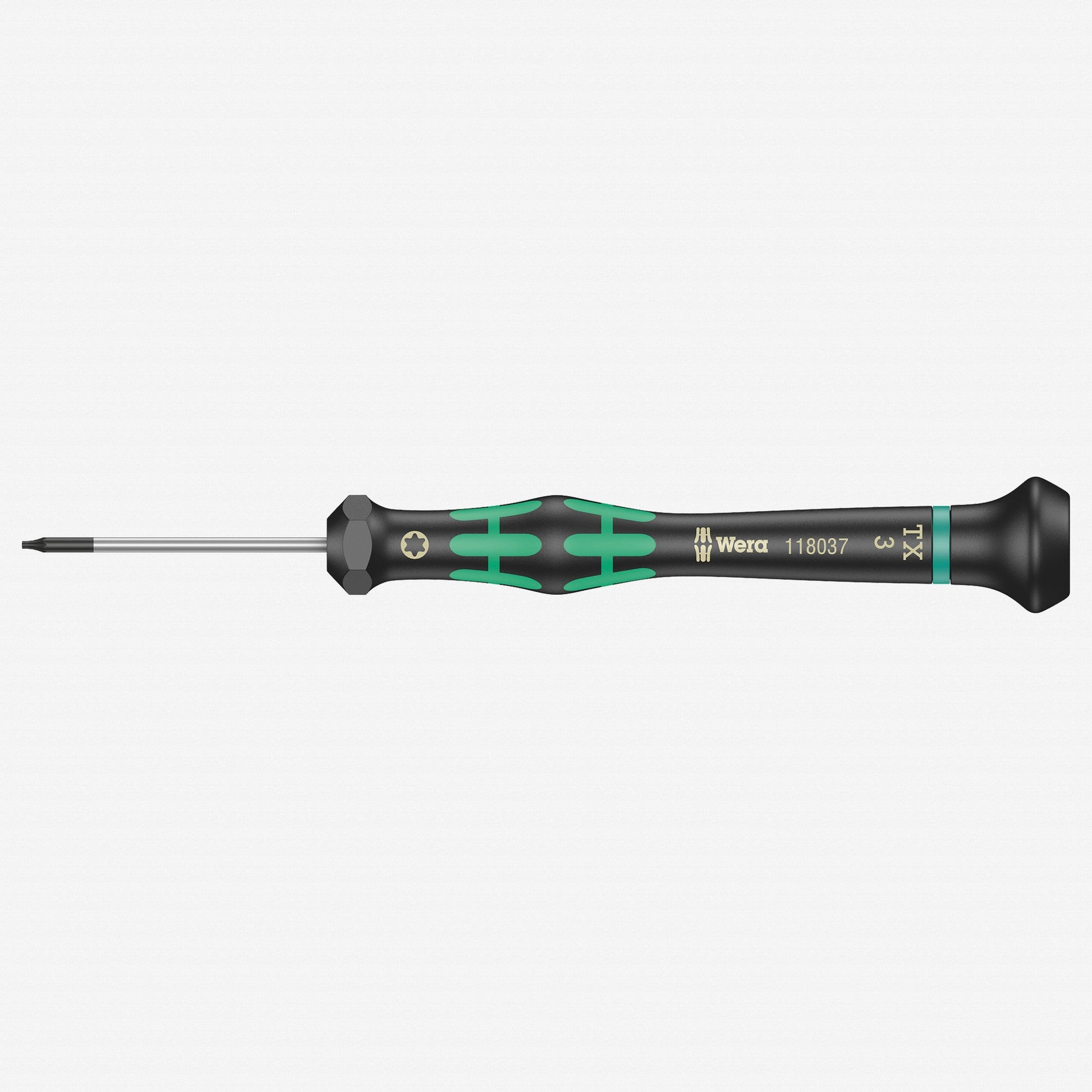 Wera 118037 T3 x 40mm Kraftform Micro TORX® Precision Screwdriver - WR118037 - KC Tool
