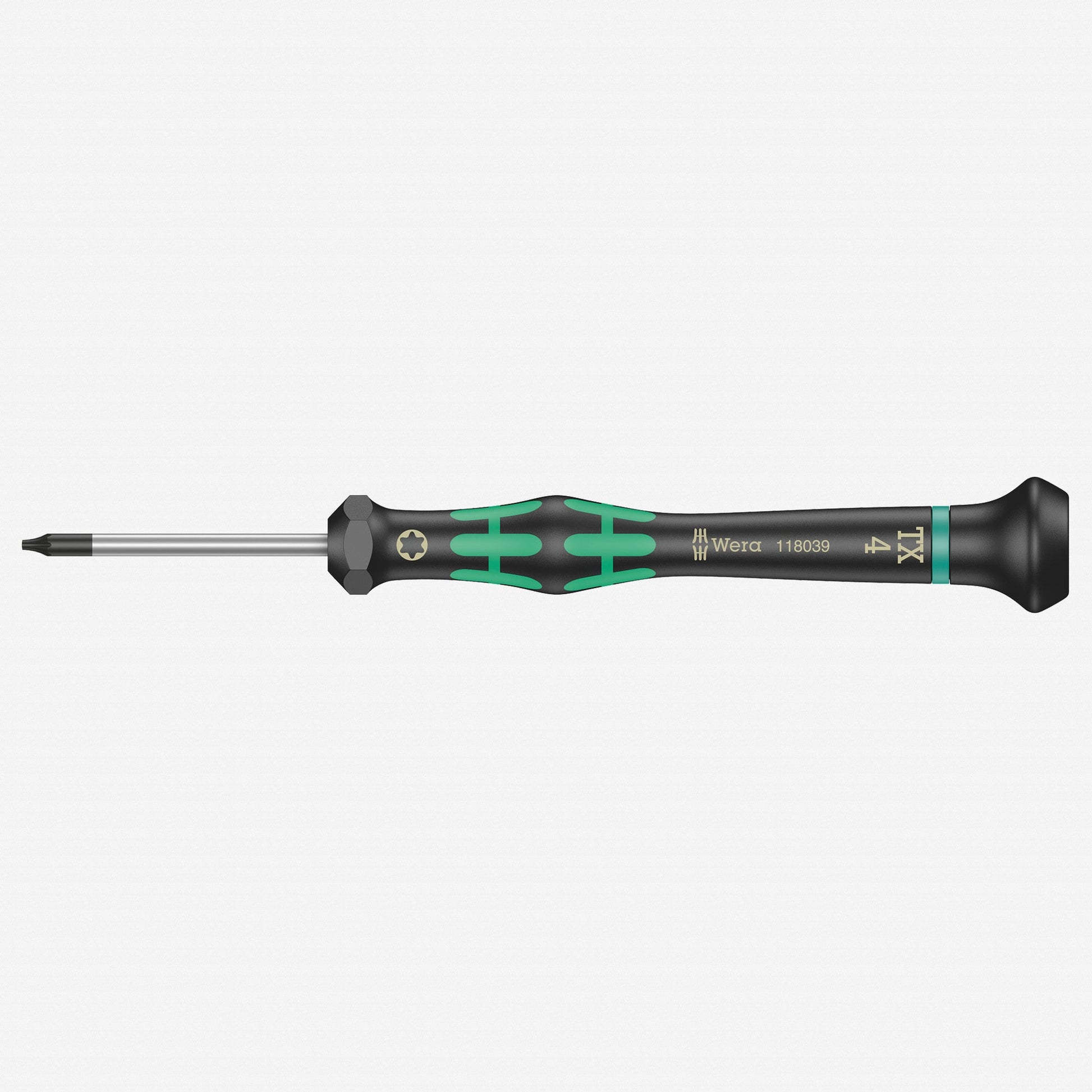 Wera 118039 T4 x 40mm Kraftform Micro TORX® Precision Screwdriver - WR118039 - KC Tool