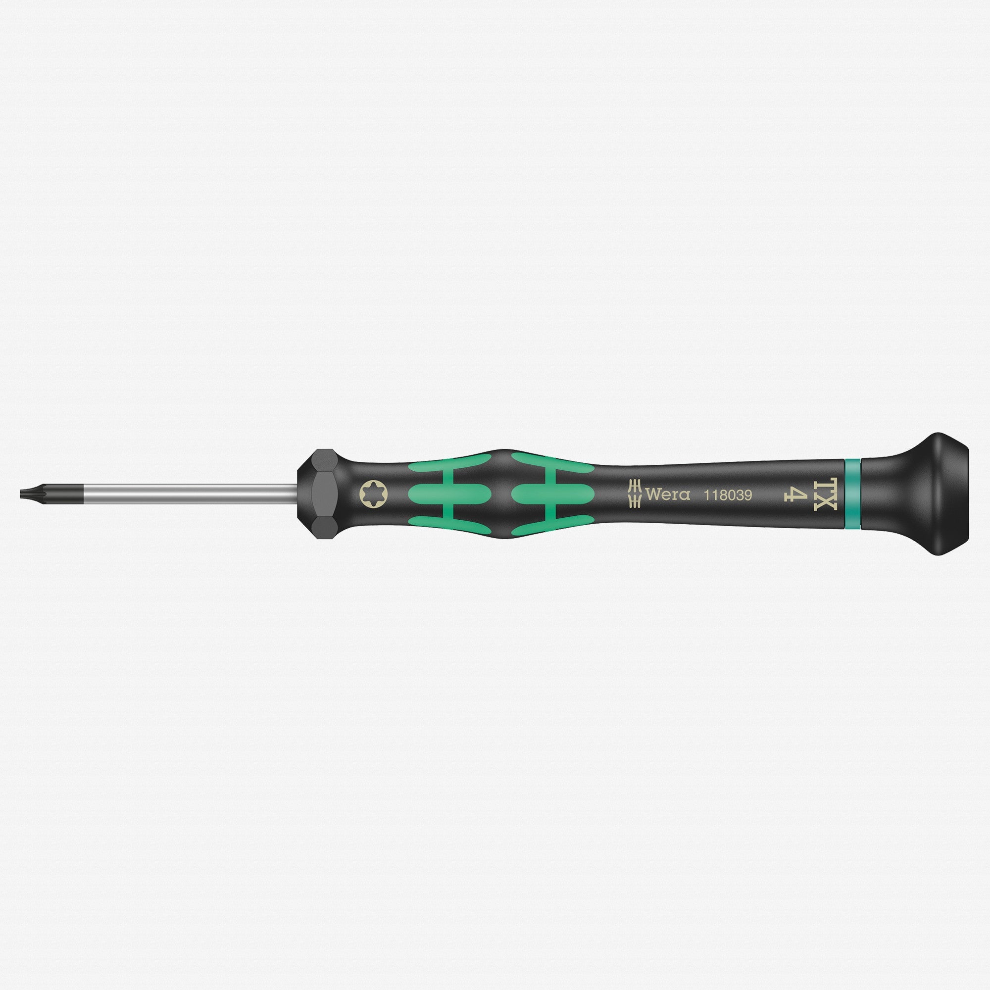 Wera 118039 T4 x 40mm Kraftform Micro TORX® Precision Screwdriver - WR118039 - KC Tool