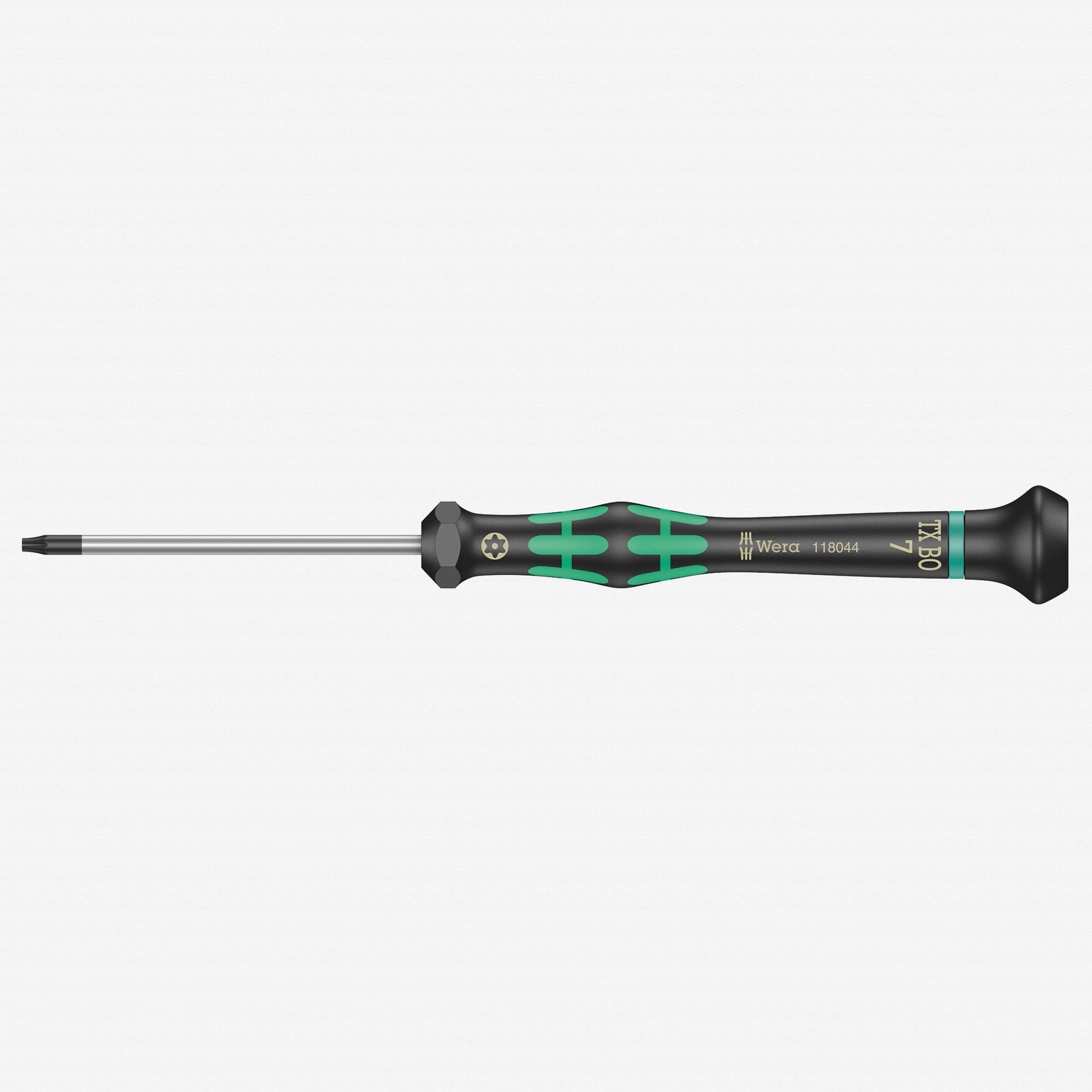 Wera 118044 T7s x 60mm Kraftform Micro Security TORX® Precision Screwdriver - WR118044 - KC Tool