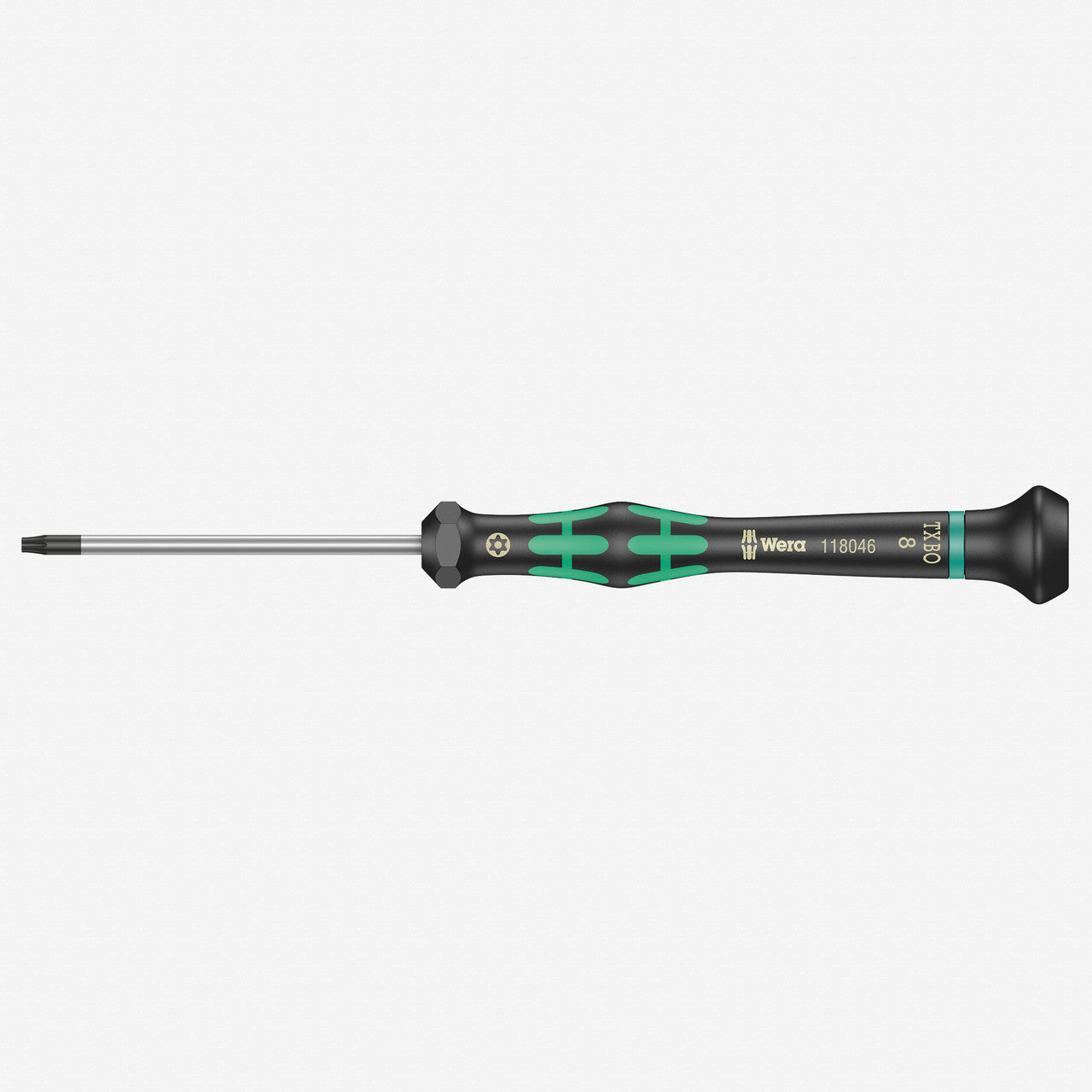 Wera 118046 T8s x 60mm Kraftform Micro Security Torx Precision Screwdriver - WR118046 - KC Tool