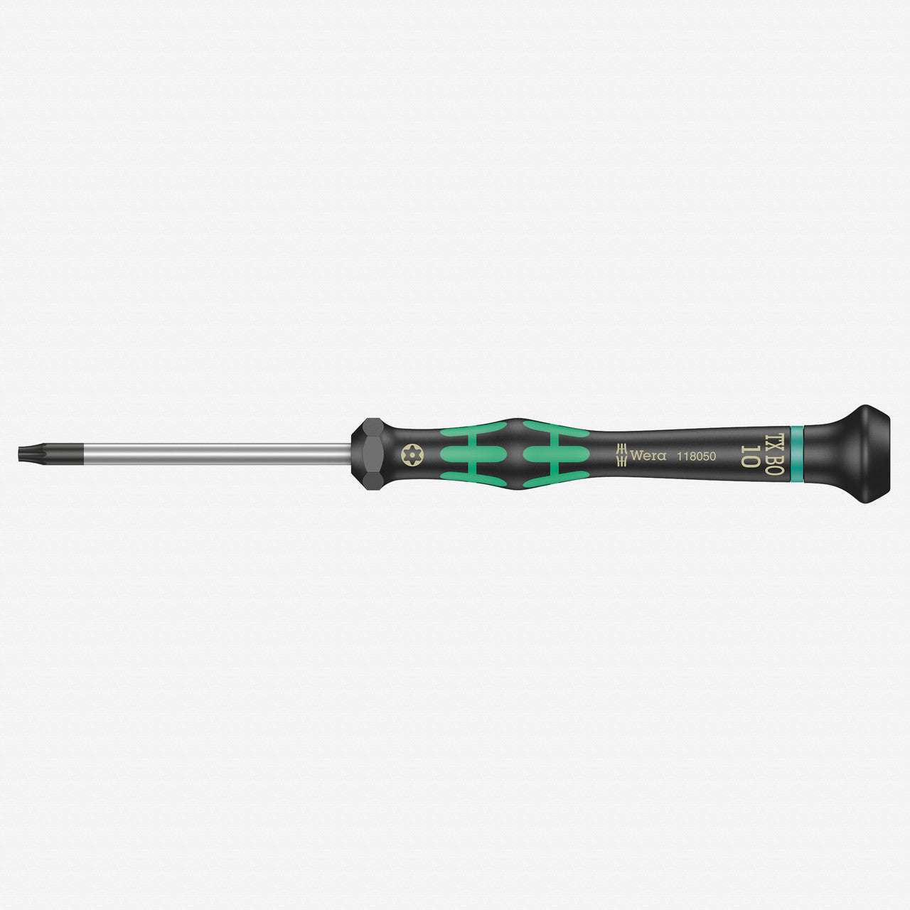 Wera 118050 T10s x 60mm Kraftform Micro Security Torx Precision Screwdriver - WR118050 - KC Tool