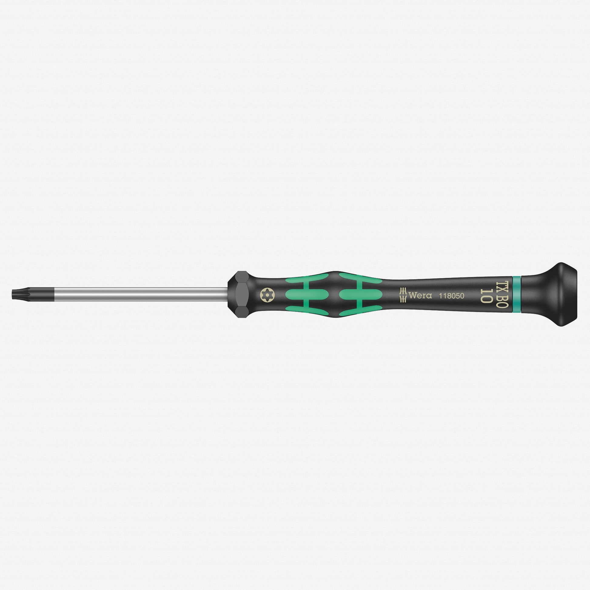Wera 118050 T10s x 60mm Kraftform Micro Security TORX® Precision Screwdriver - WR118050 - KC Tool