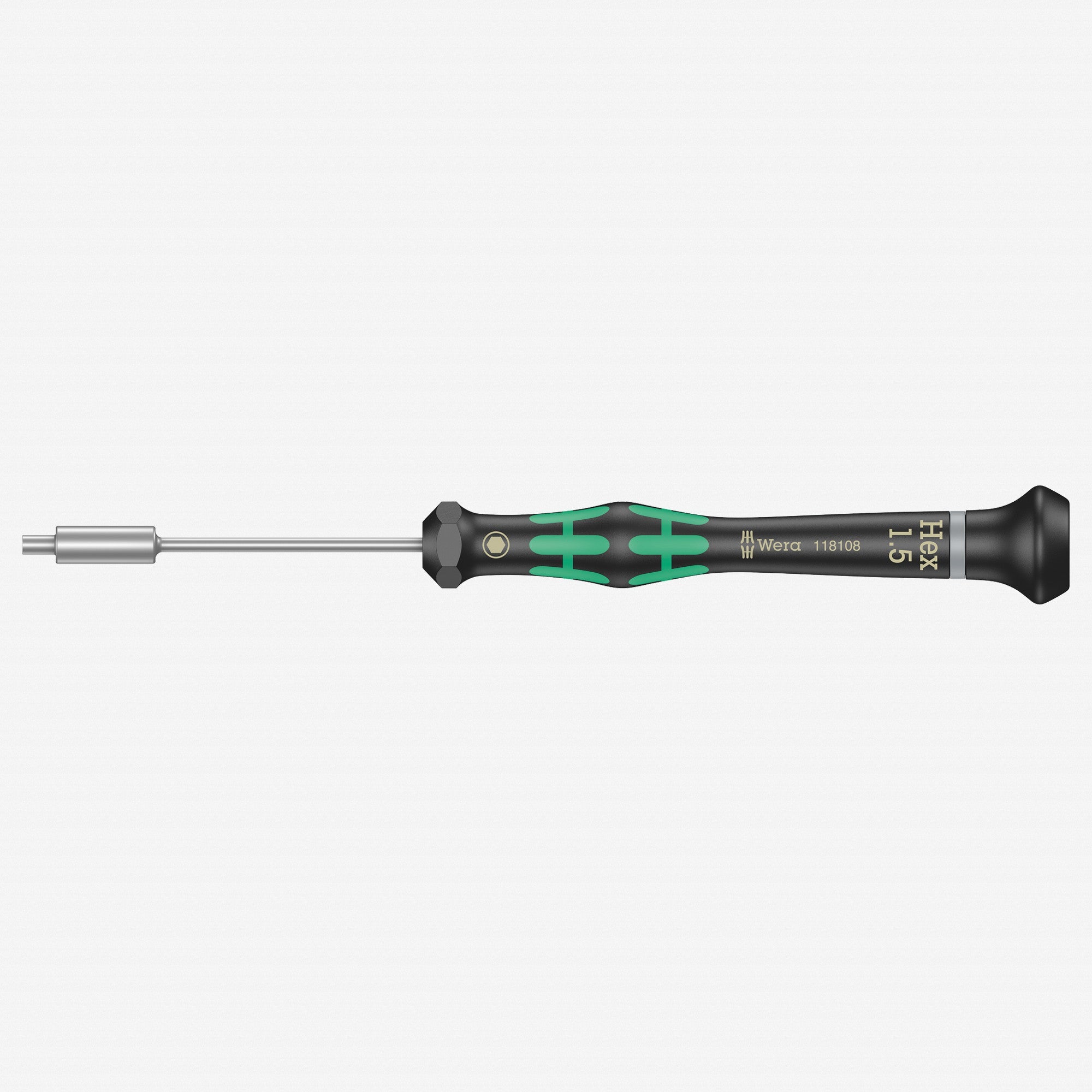 Wera 118108 1.5 x 60mm Kraftform Micro Precision Nut Driver - WR118108 - KC Tool