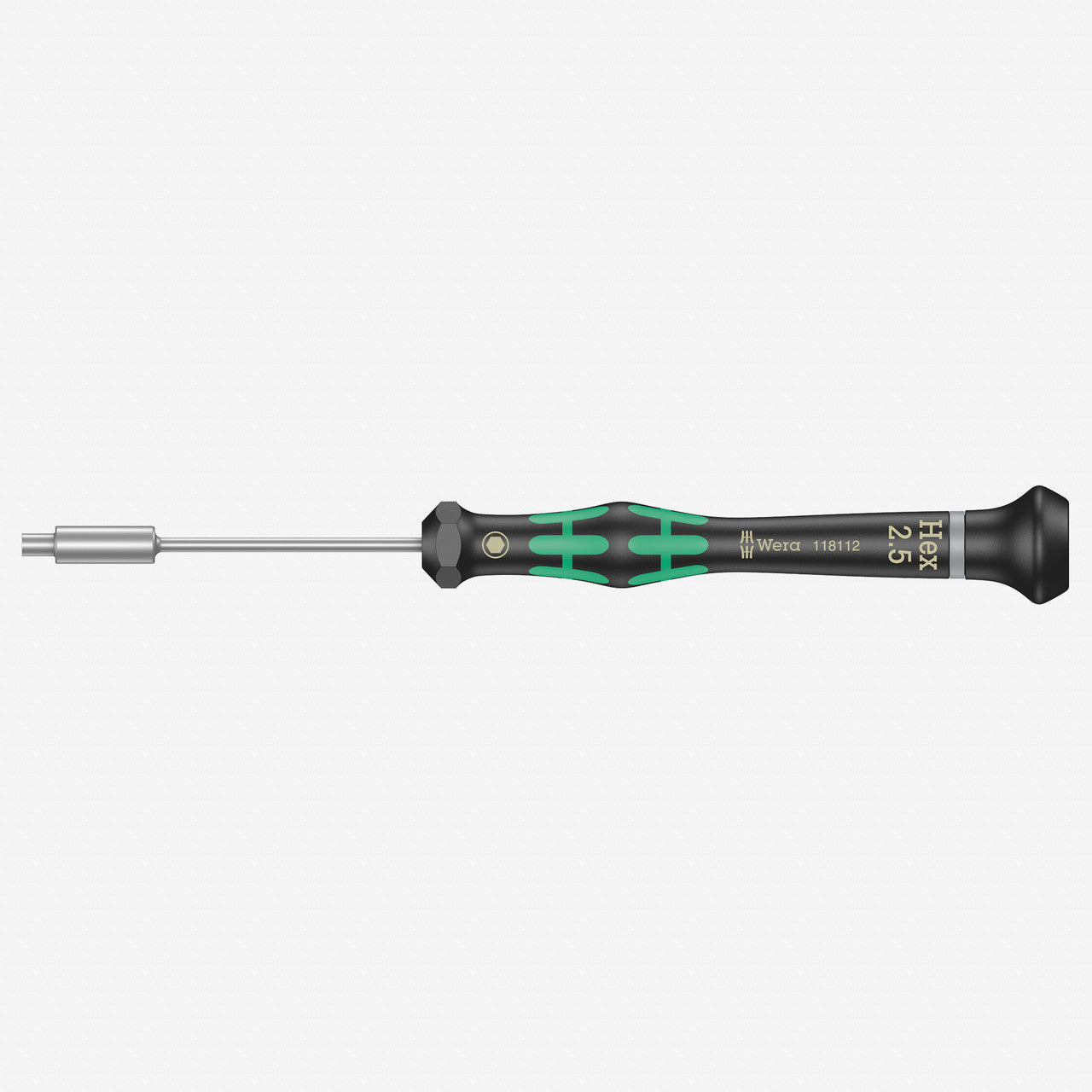 Wera 118112 2.5 x 60mm Kraftform Micro Precision Nut Driver - WR118112 - KC Tool