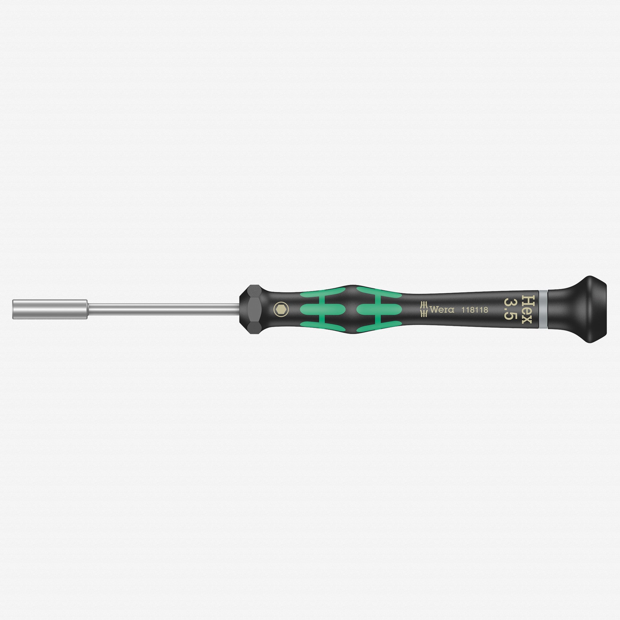 Wera 118118 3.5 x 60mm Kraftform Micro Precision Nut Driver - WR118118 - KC Tool