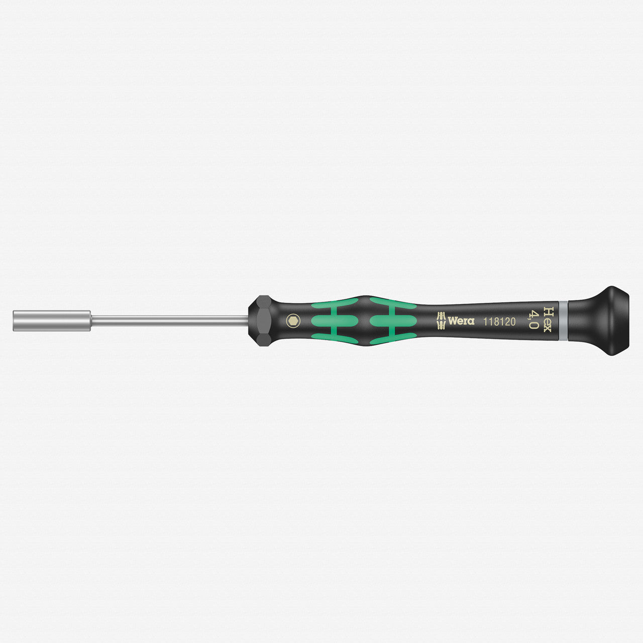 Wera 118120 4 x 60mm Kraftform Micro Precision Nut Driver - WR118120 - KC Tool