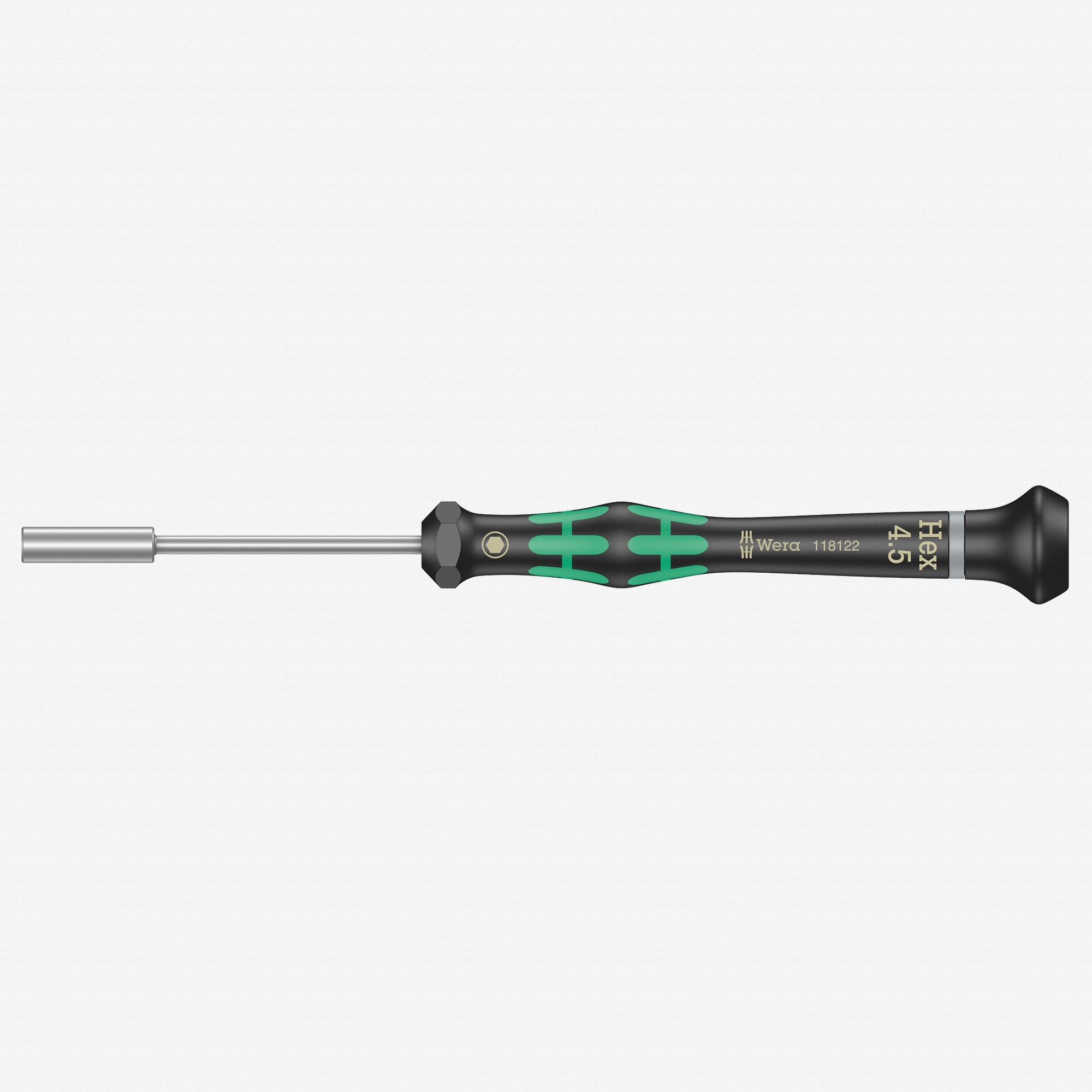 Wera 118122 4.5 x 60mm Kraftform Micro Precision Nut Driver - WR118122 - KC Tool
