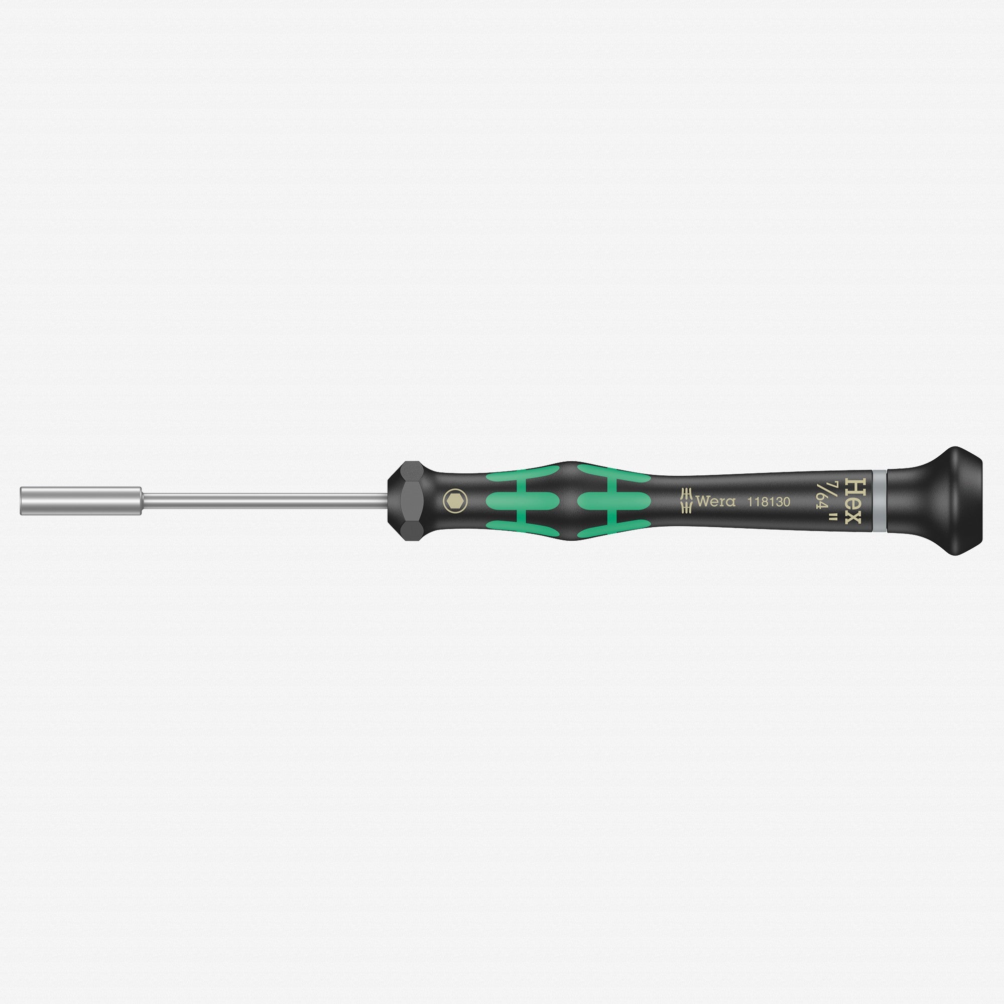 Wera 118130 7/64" x 60mm Kraftform Micro Nut Driver - WR118130 - KC Tool