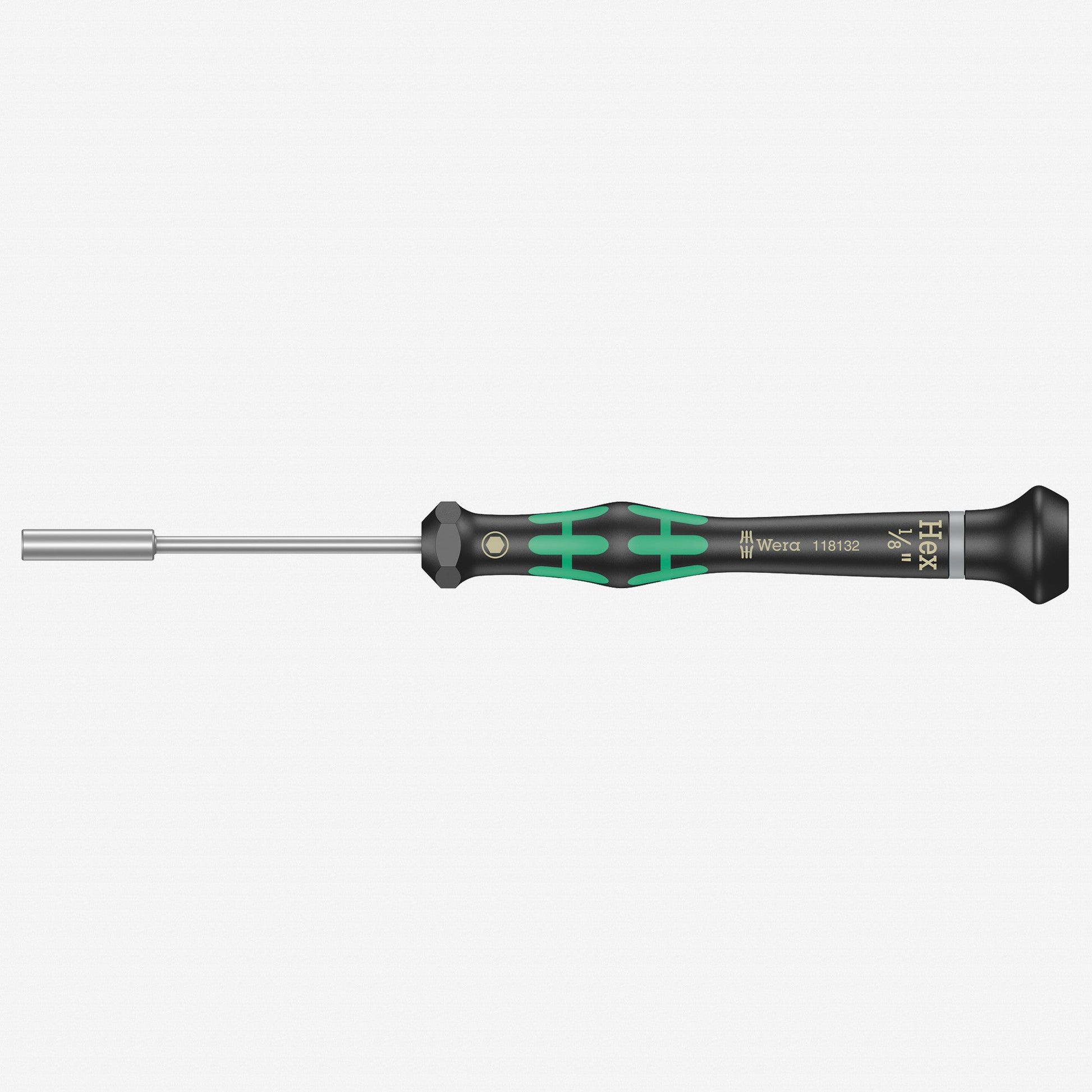 Wera 118132 1/8" x 60mm Kraftform Micro Nut Driver - WR118132 - KC Tool