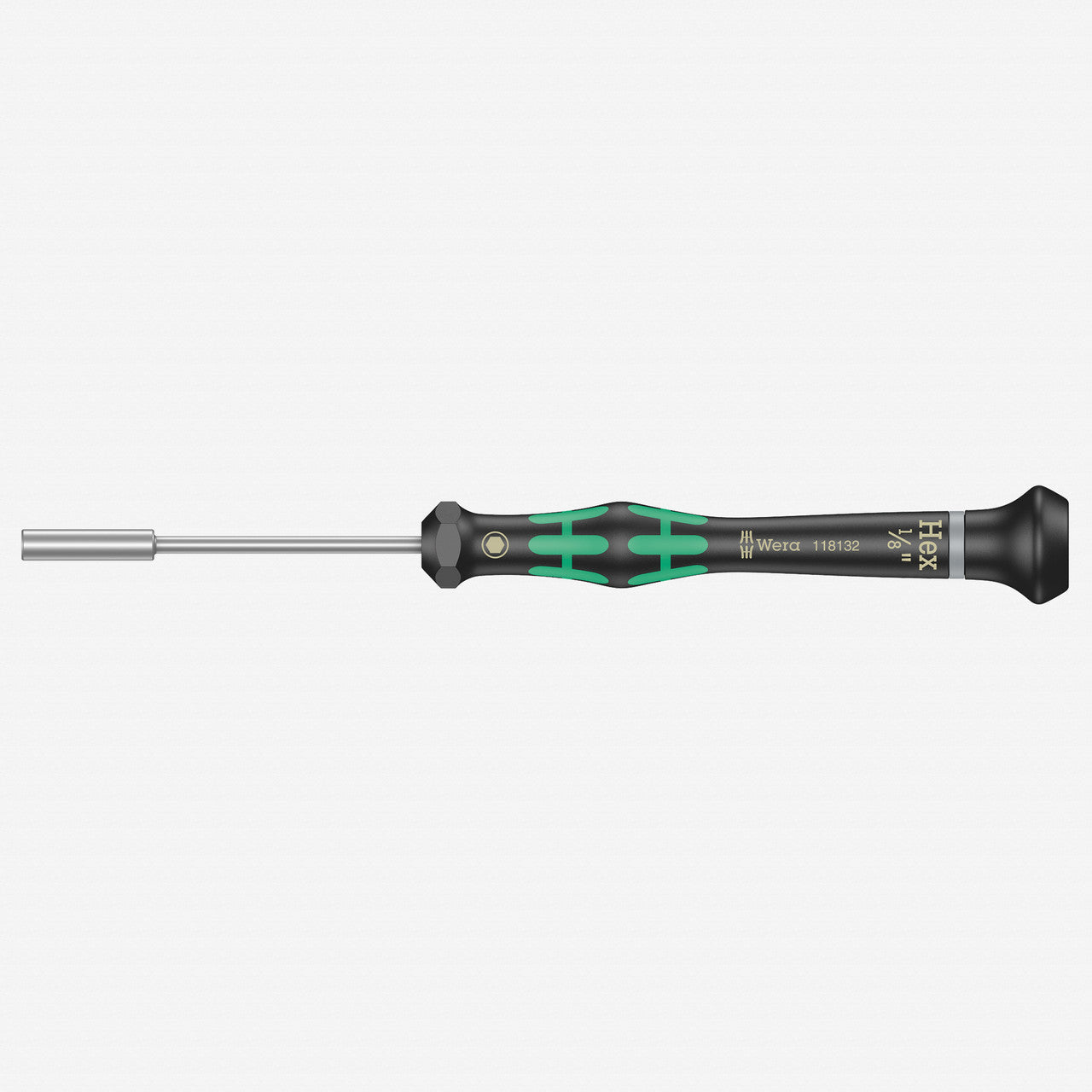 Wera 118132 1/8" x 60mm Kraftform Micro Nut Driver - WR118132 - KC Tool