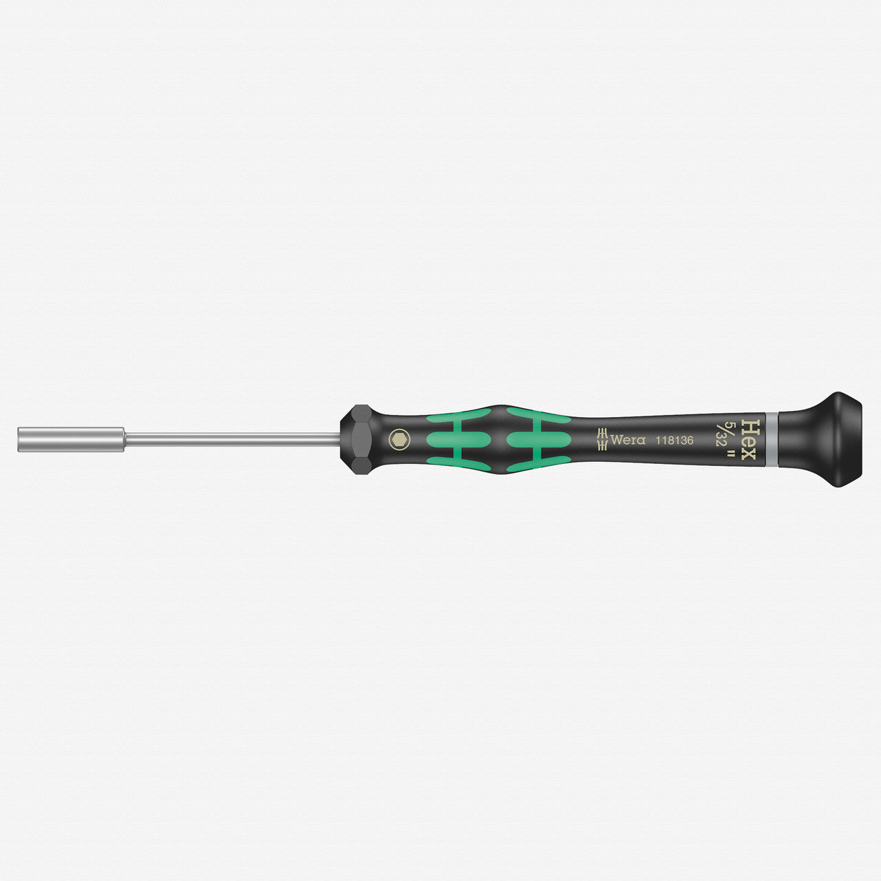 Wera 118136 5/32" x 60mm Kraftform Micro Nut Driver - WR118136 - KC Tool