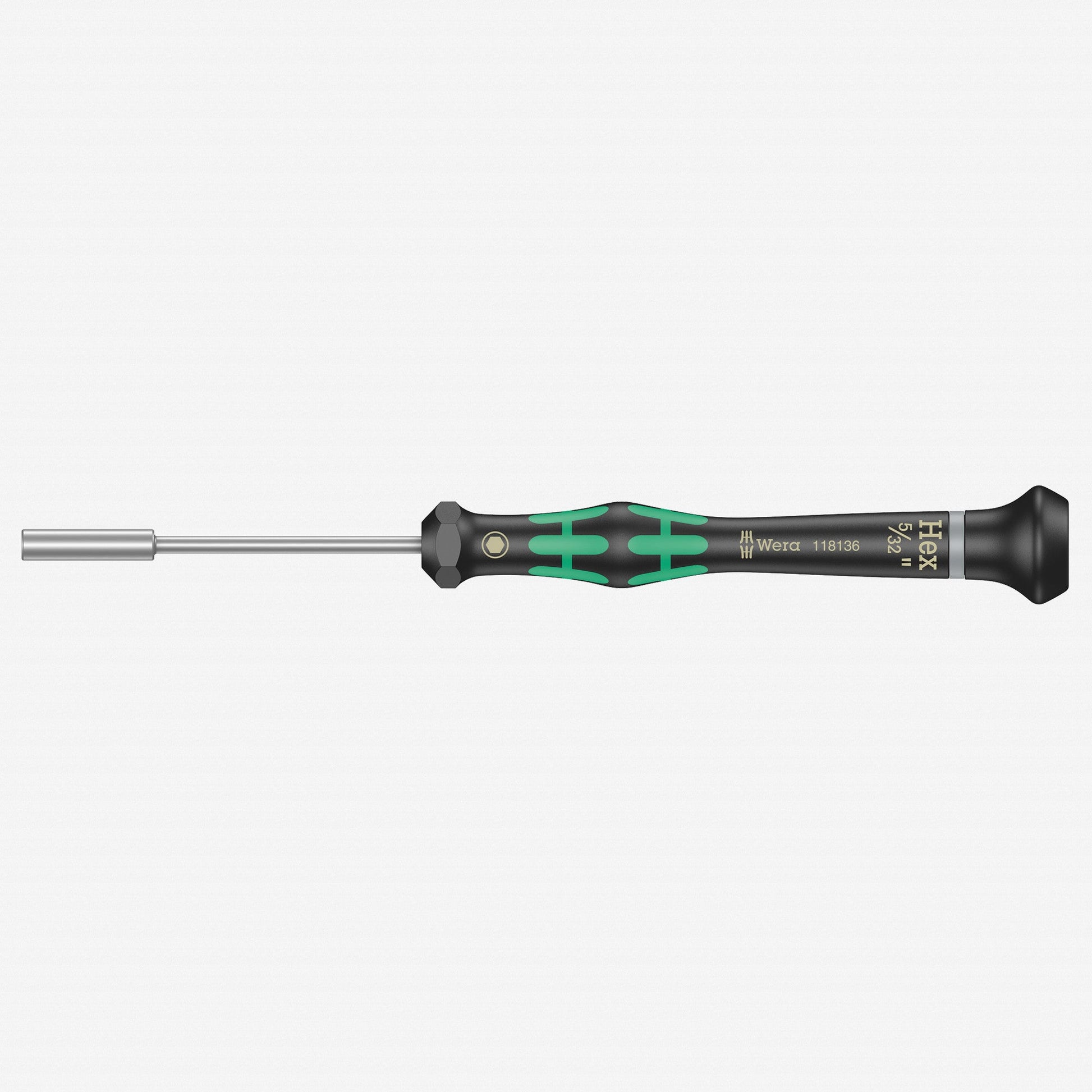 Wera 118136 5/32" x 60mm Kraftform Micro Nut Driver - WR118136 - KC Tool