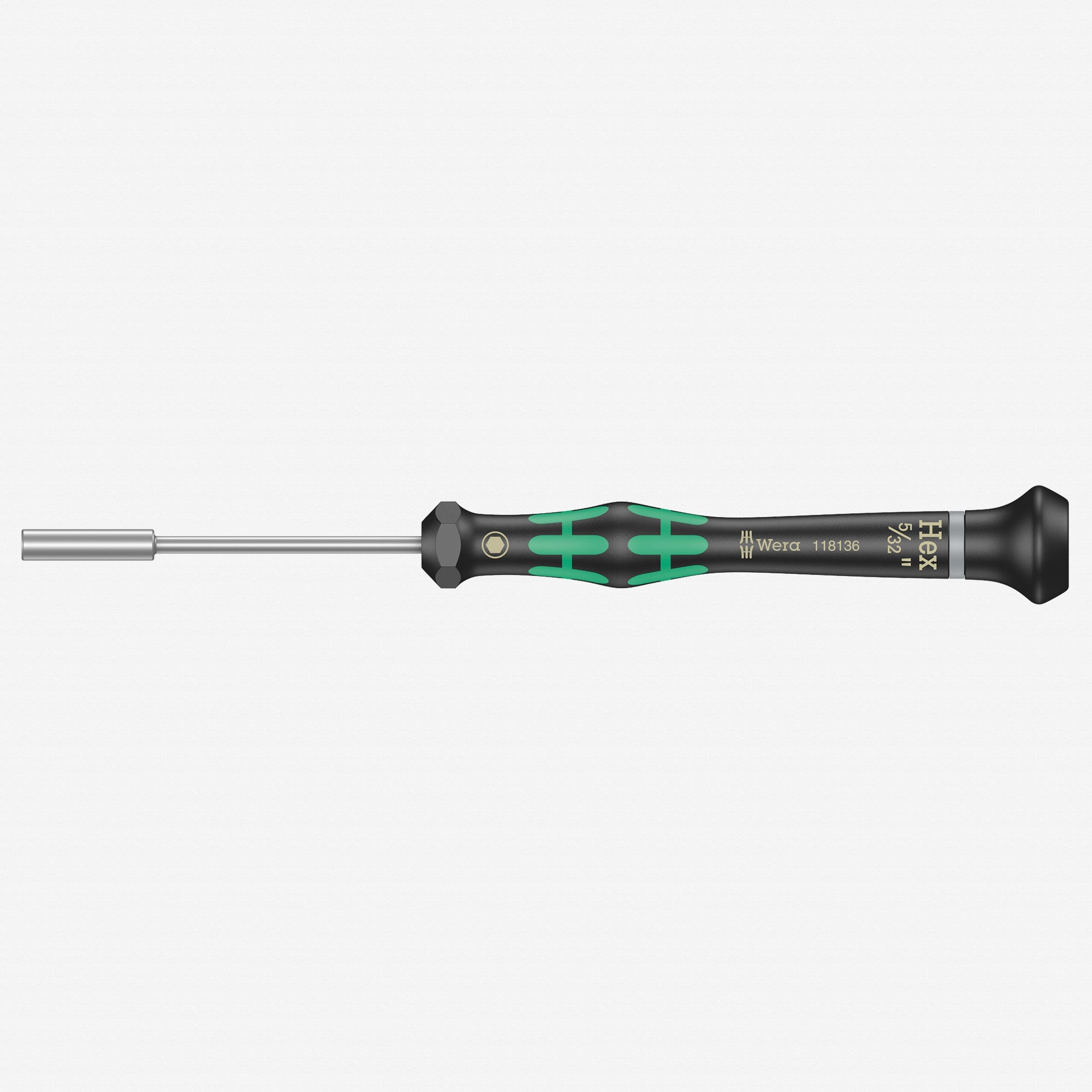 Wera 118136 5/32" x 60mm Kraftform Micro Nut Driver - WR118136 - KC Tool