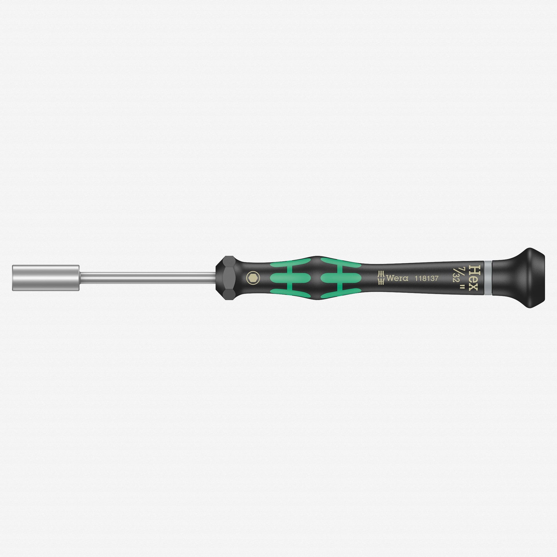 Wera 118137 7/32" x 60mm Kraftform Micro Nut Driver - WR118137 - KC Tool