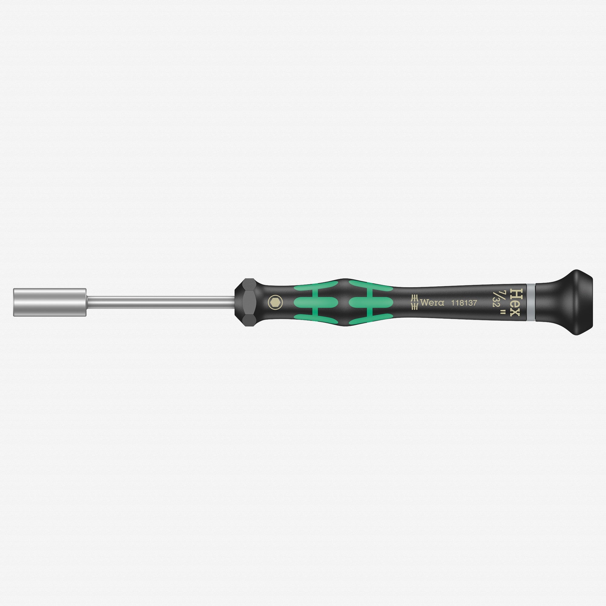 Wera 118137 7/32" x 60mm Kraftform Micro Nut Driver - WR118137 - KC Tool