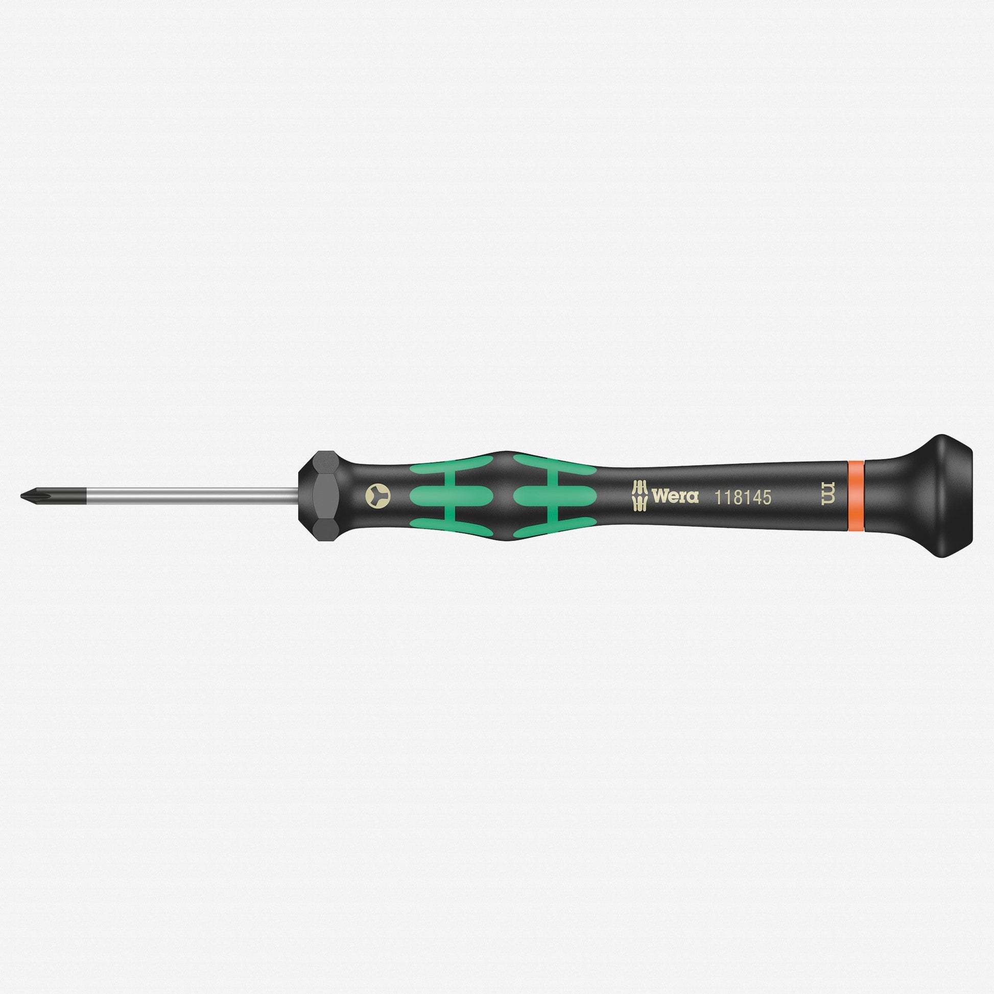 Wera 118145 M x 40mm Kraftform Microstix Precision Screwdriver - WR118145 - KC Tool
