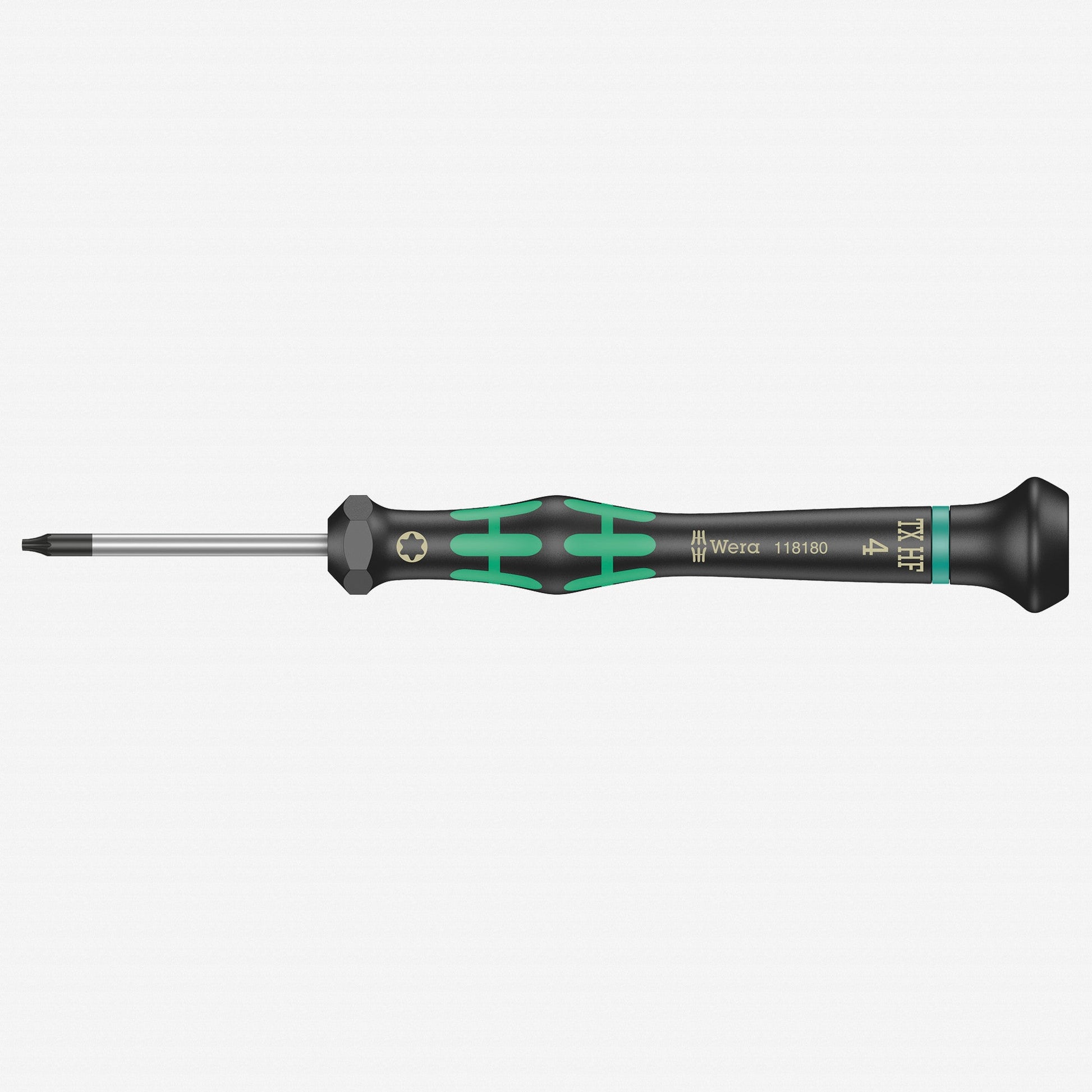 Wera 118180 T4 x 40mm Kraftform Micro TORX® HF Precision Screwdriver - WR118180 - KC Tool