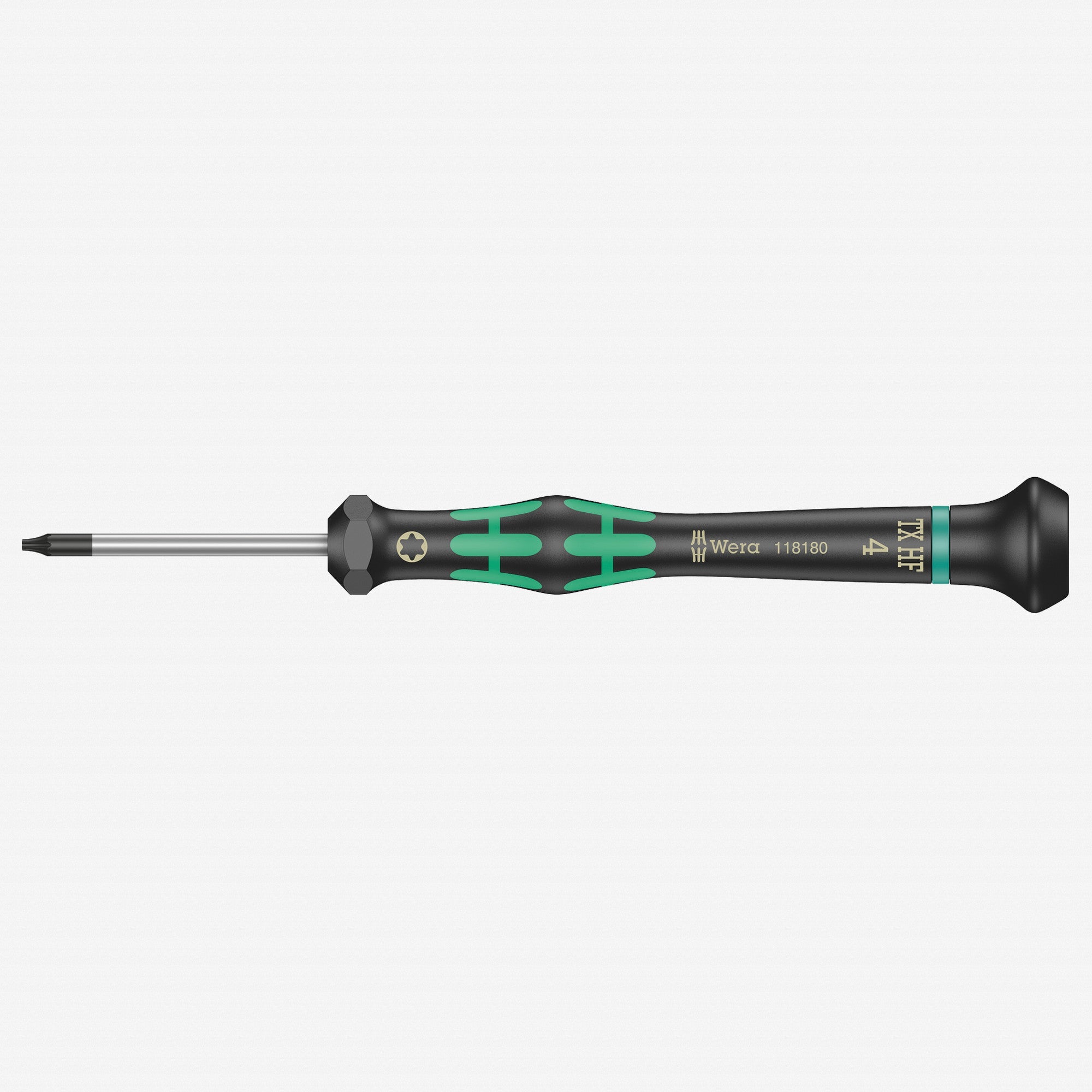 Wera 118180 T4 x 40mm Kraftform Micro TORX® HF Precision Screwdriver - WR118180 - KC Tool