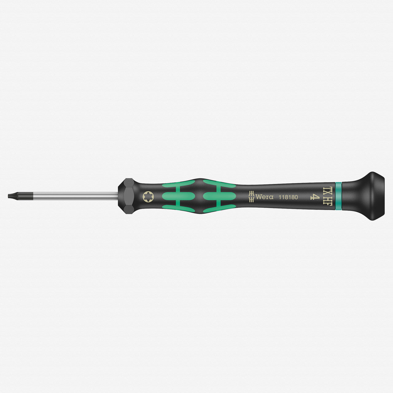 Wera 118180 T4 x 40mm Kraftform Micro Torx HF Precision Screwdriver - WR118180 - KC Tool