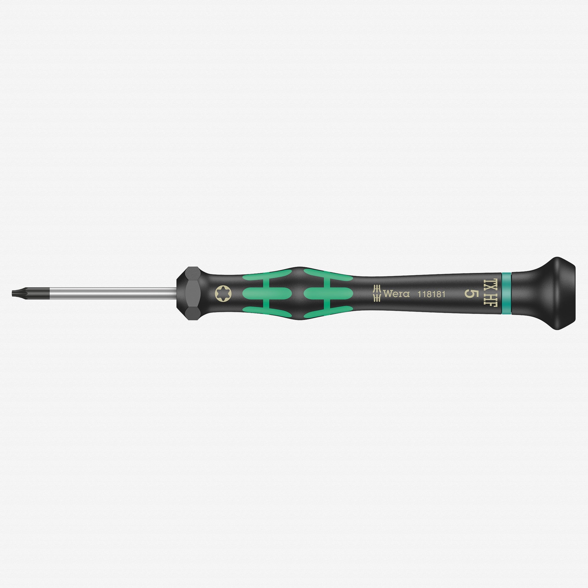 Wera 118181 T5 x 40mm Kraftform Micro TORX® HF Precision Screwdriver - WR118181 - KC Tool