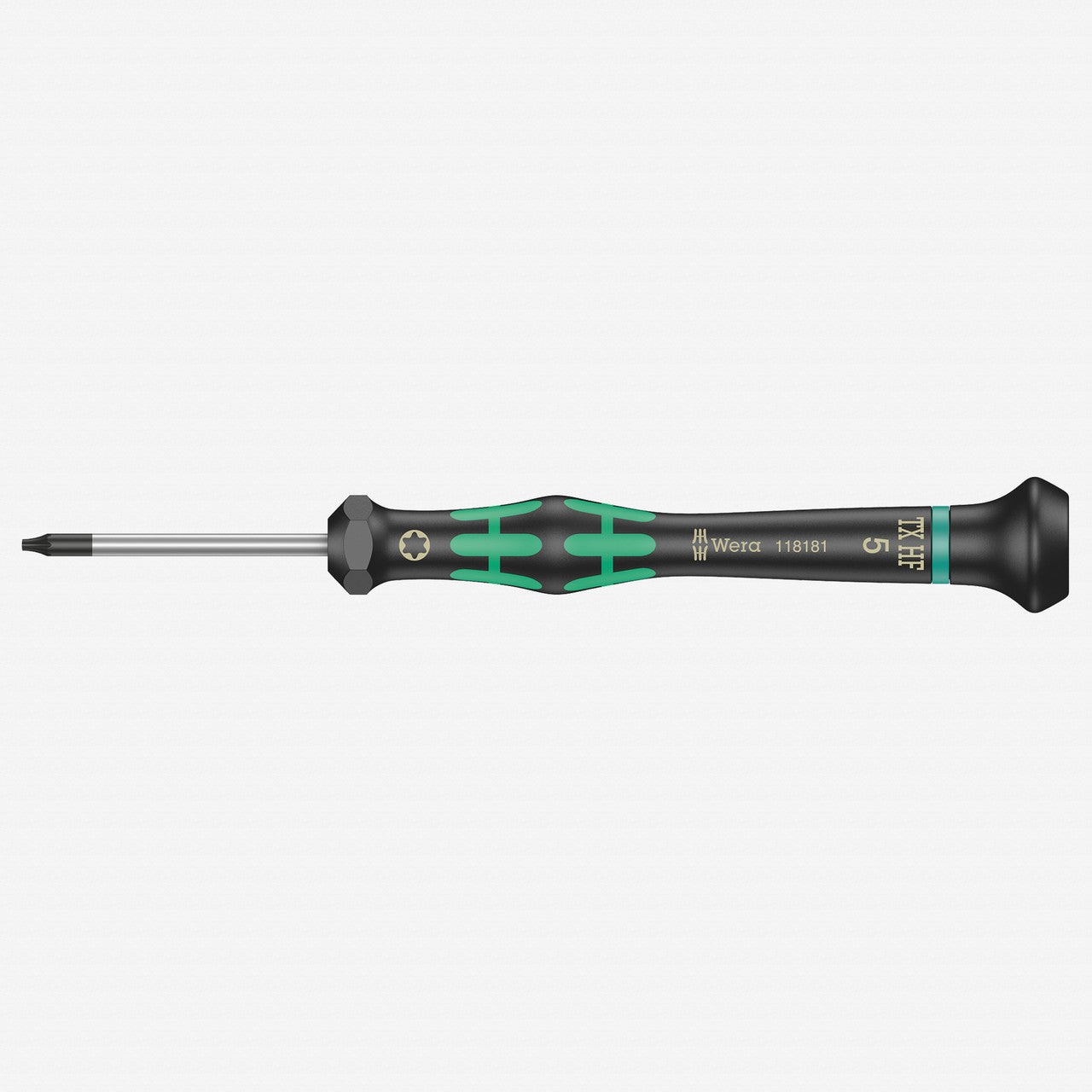 Wera 118181 T5 x 40mm Kraftform Micro Torx HF Precision Screwdriver - WR118181 - KC Tool