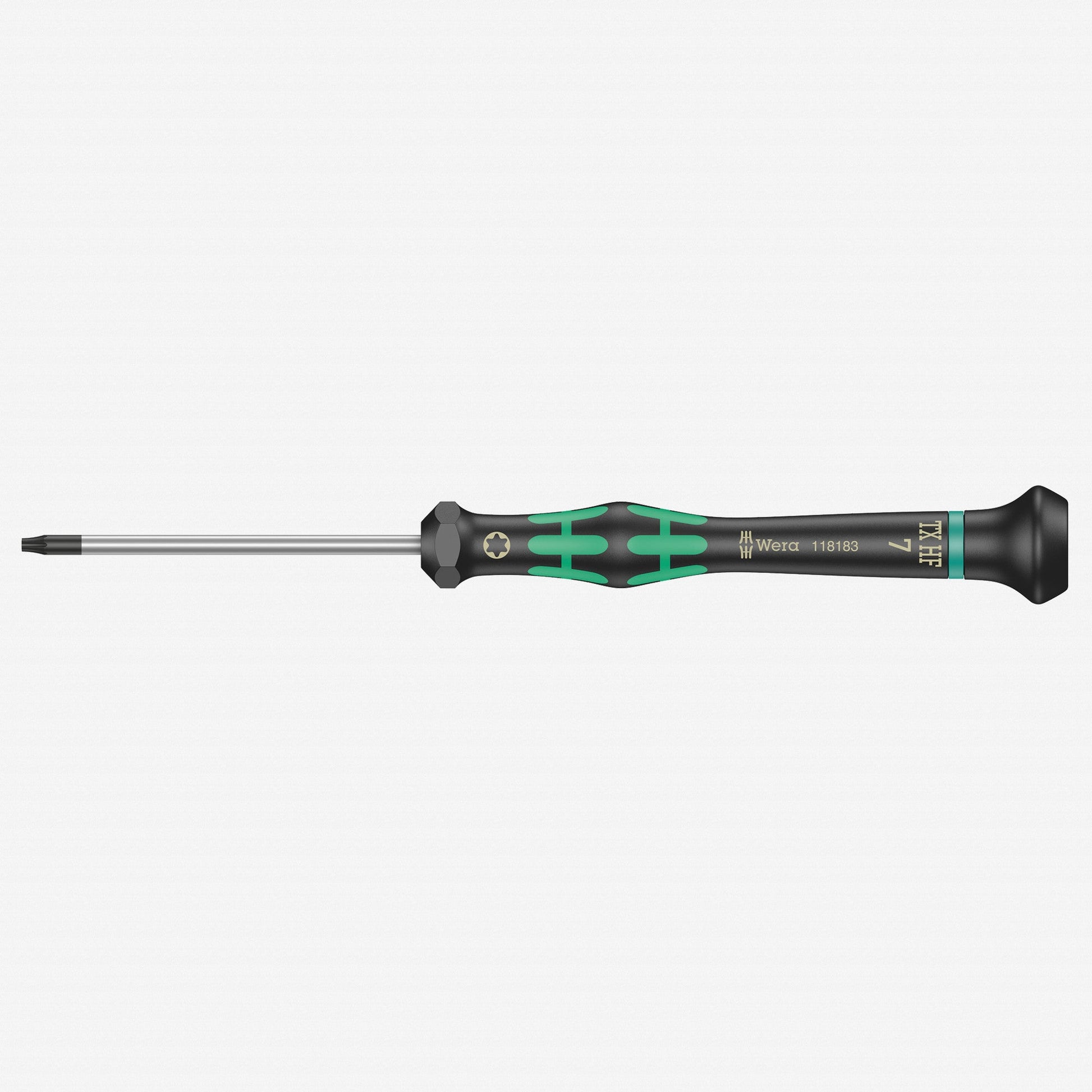 Wera 118183 T7 x 60mm Kraftform Micro TORX® HF Precision Screwdriver - WR118183 - KC Tool
