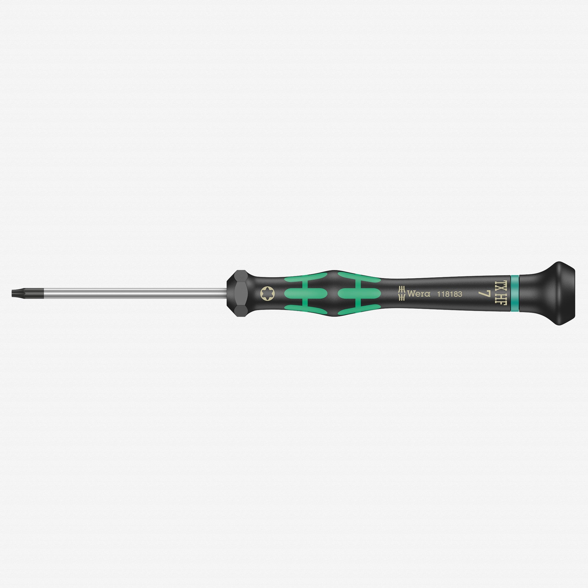 Wera 118183 T7 x 60mm Kraftform Micro TORX® HF Precision Screwdriver - WR118183 - KC Tool