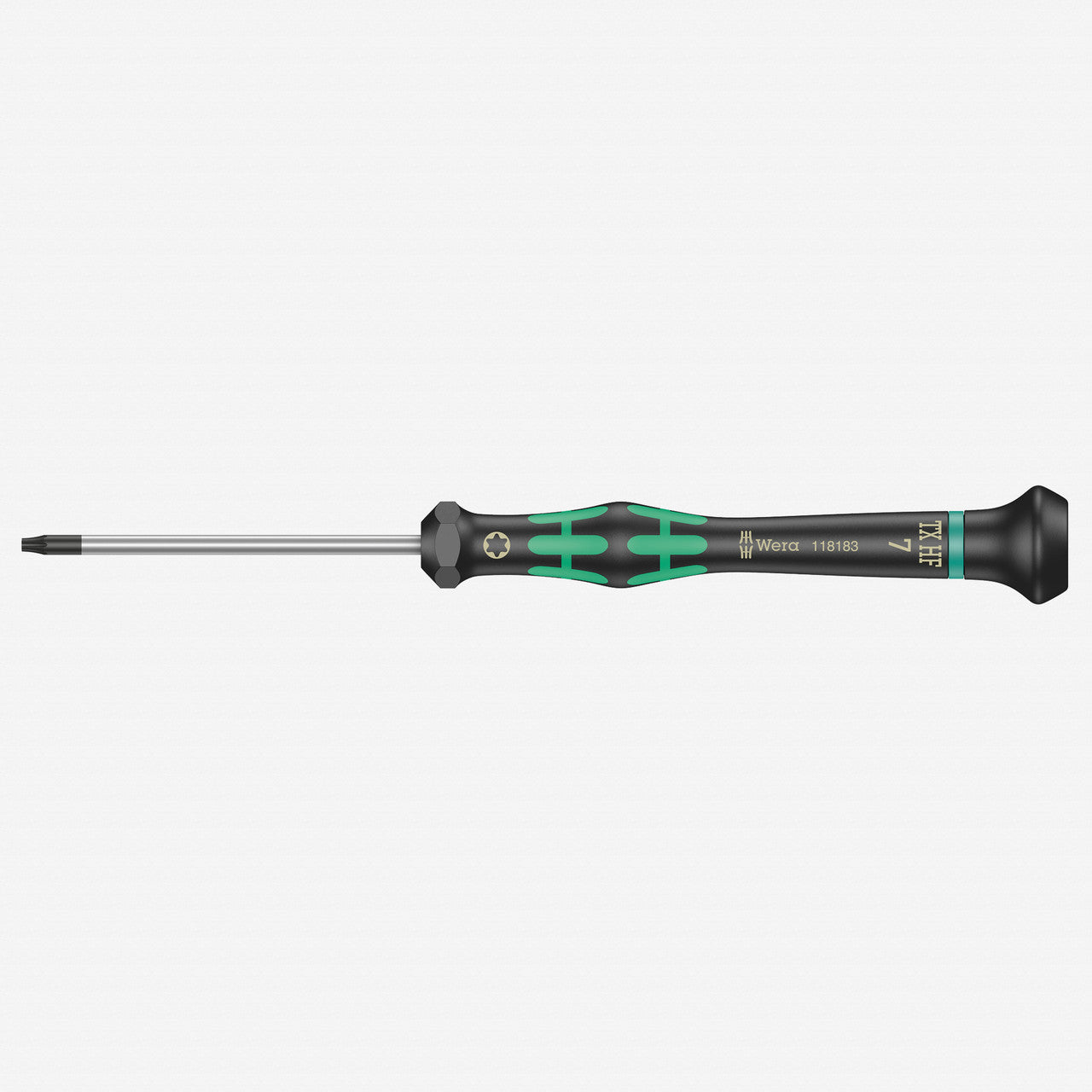 Wera 118183 T7 x 60mm Kraftform Micro Torx HF Precision Screwdriver - WR118183 - KC Tool