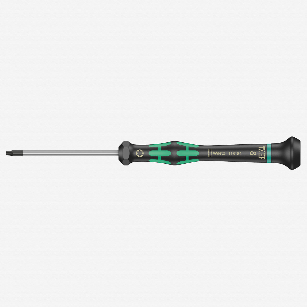 Wera 118184 T8 x 60mm Kraftform Micro Torx HF Precision Screwdriver - WR118184 - KC Tool
