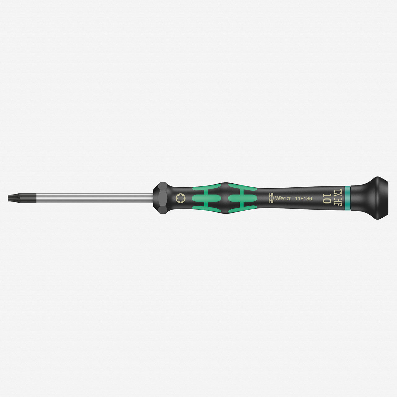 Wera 118186 T10 x 60mm Kraftform Micro Torx HF Precision Screwdriver - WR118186 - KC Tool