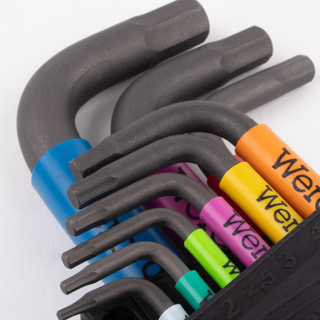 Wera 133164 Multicolor 2 Metric Hex - Plus L - key Set, BlackLaser - WR133164 - KC Tool