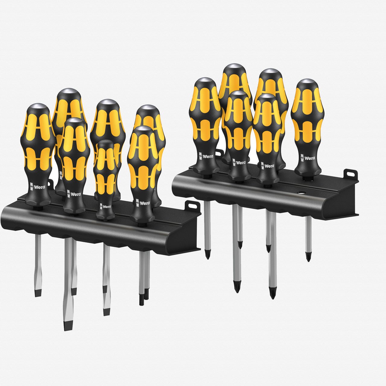 Wera 133285 Kraftform Big Pack 900 13 Piece Slotted/Phillips/Pozidriv/Torx Screwdriver Set - WR133285 - KC Tool