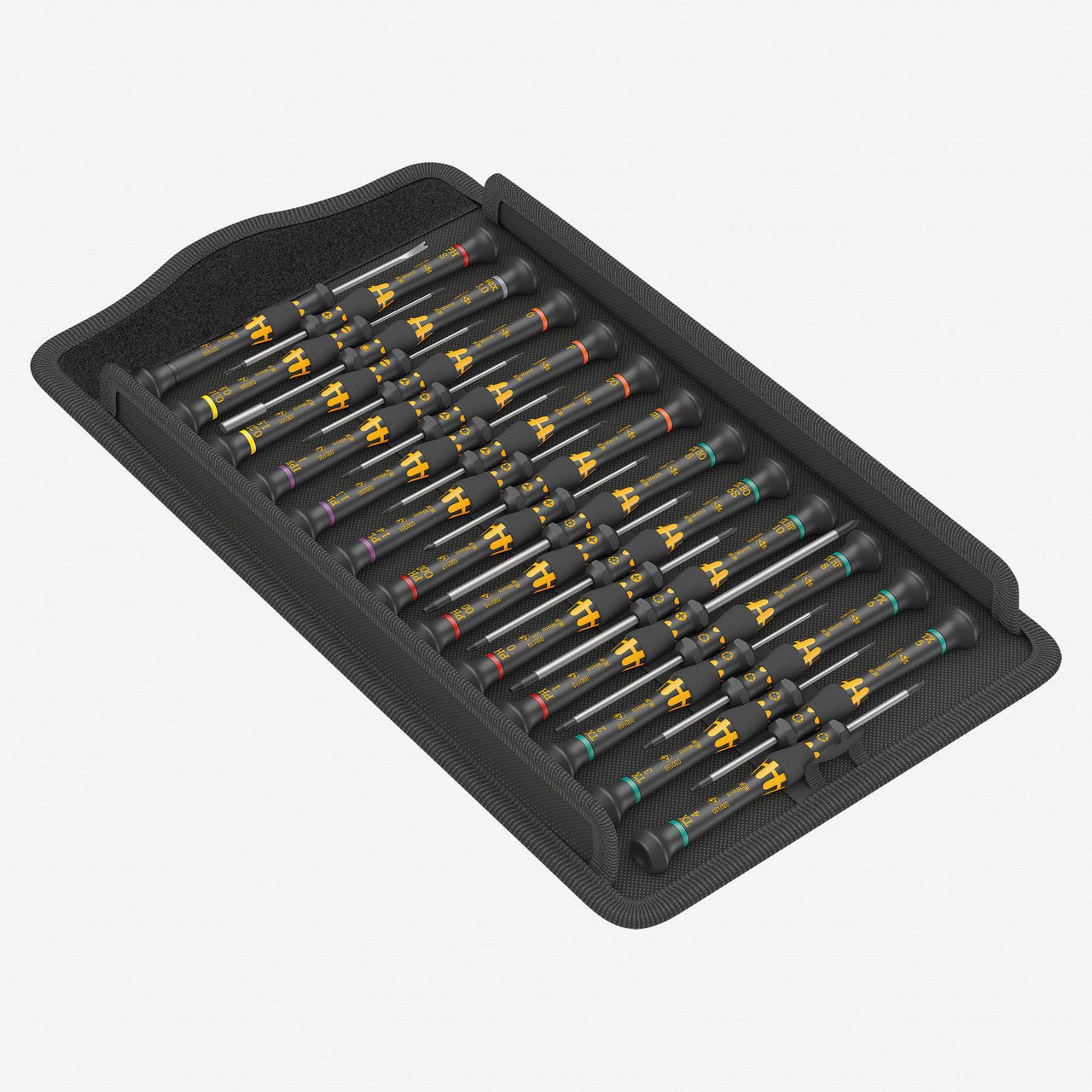 Wera 134019 Kraftform ESD Micro Big Pack 1 Precision Screwdriver Set, 25 Pieces - WR134019 - KC Tool