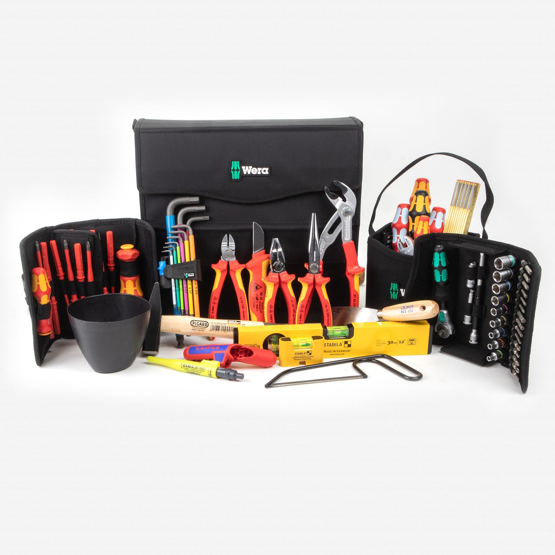Wera 134025 2go E 1 Tool Set for Electricians, 73 Pieces - WR134025 - KC Tool