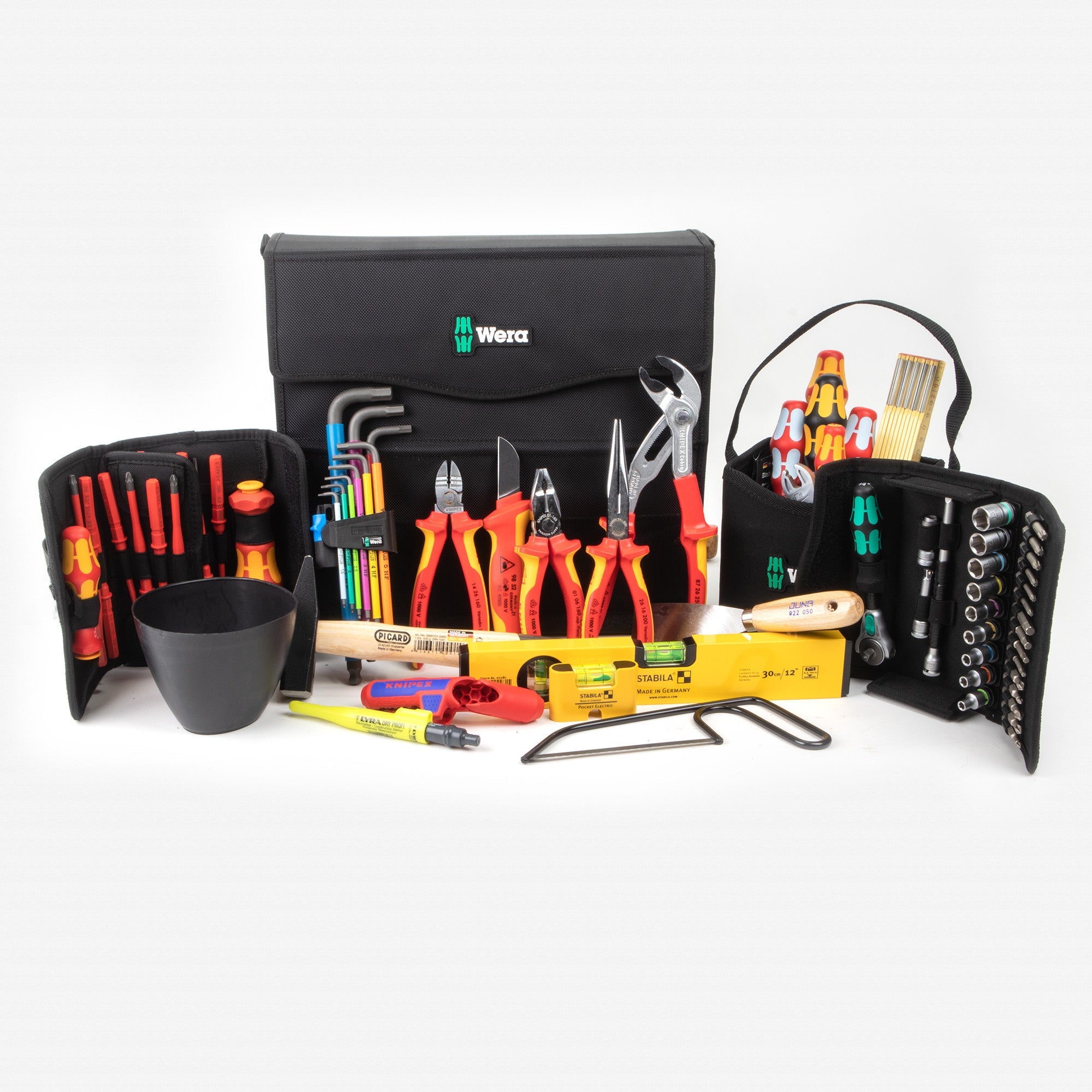 Wera 134025 2go E 1 Tool Set for Electricians, 73 Pieces - WR134025 - KC Tool