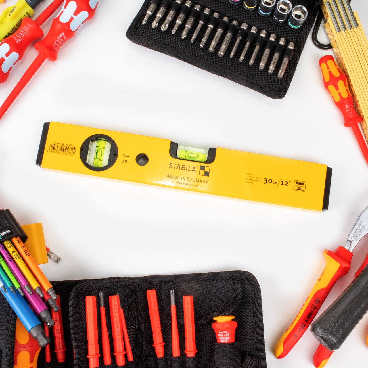 Wera 134025 2go E 1 Tool Set for Electricians, 73 Pieces - WR134025 - KC Tool