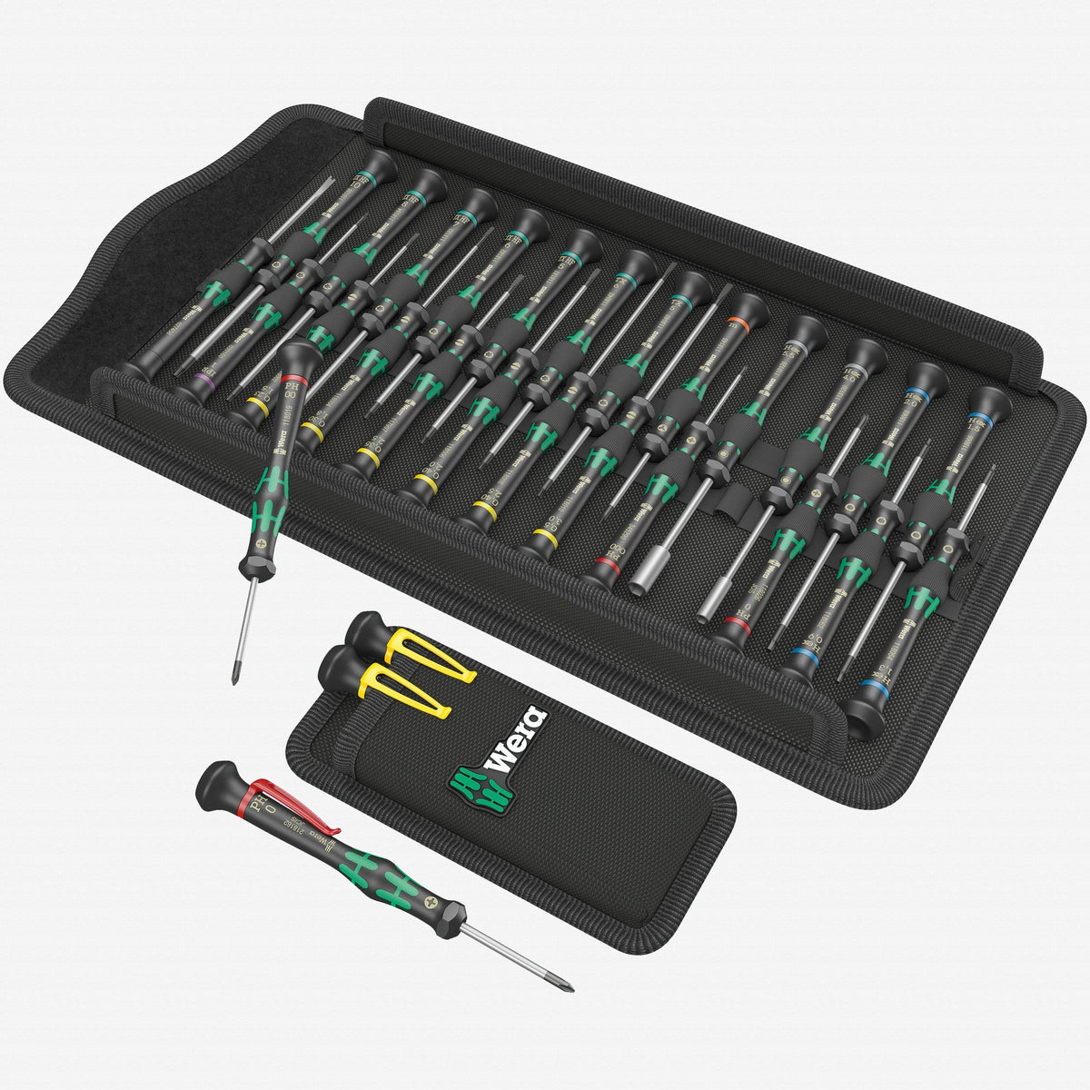 Wera 134027 Micro Electronics Screwdriver Set Big Pack 2, 29 Pieces, Limited Edition - WR134027 - KC Tool