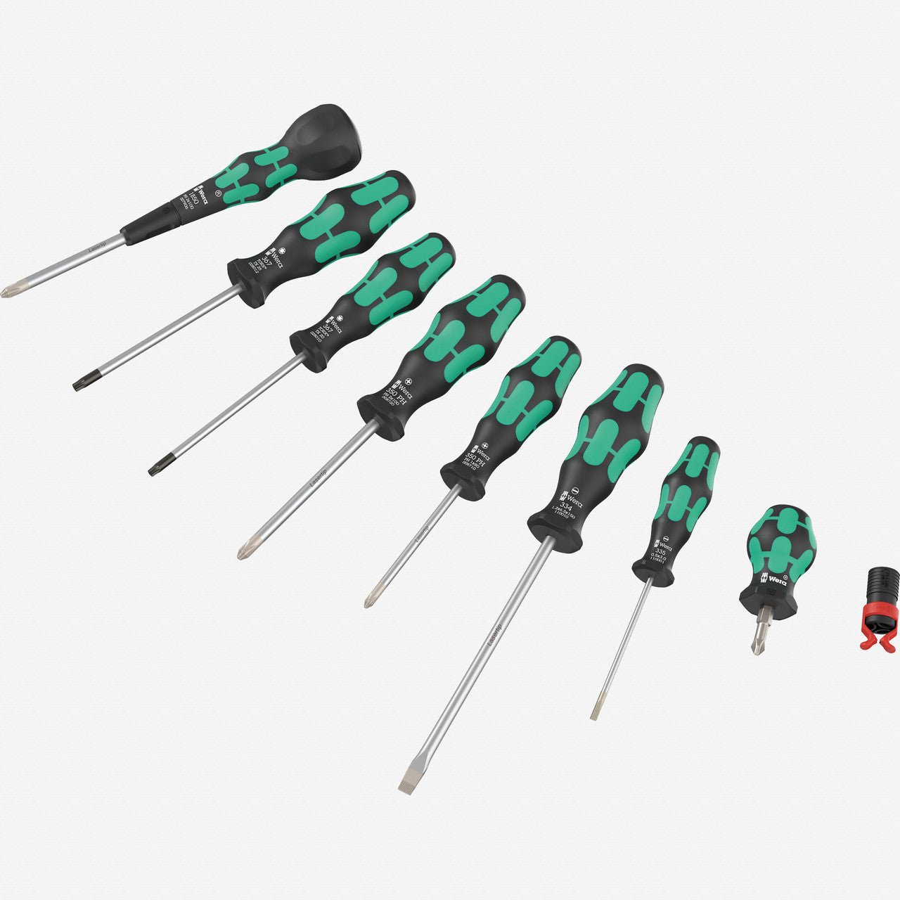 Wera 134028 Kraftform Ball - Grip Set 1, 9 Pieces, Limited Edition - WR134028 - KC Tool