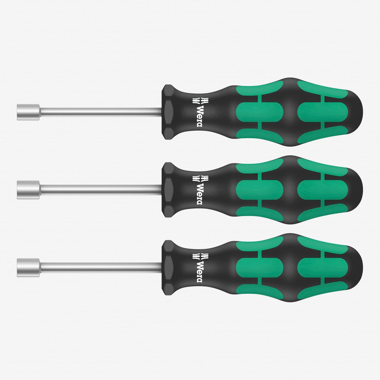 Wera 134275 HO/3 Kraftform Plus Sanitary Nut Driver Set, 3 Pieces - WR134275 - KC Tool
