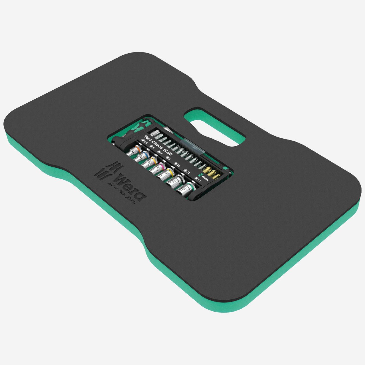 Wera 134544 Kneeling Pad + Tool - check Plus Metric, 40 Pieces, Limited Edition - WR134544 - KC Tool