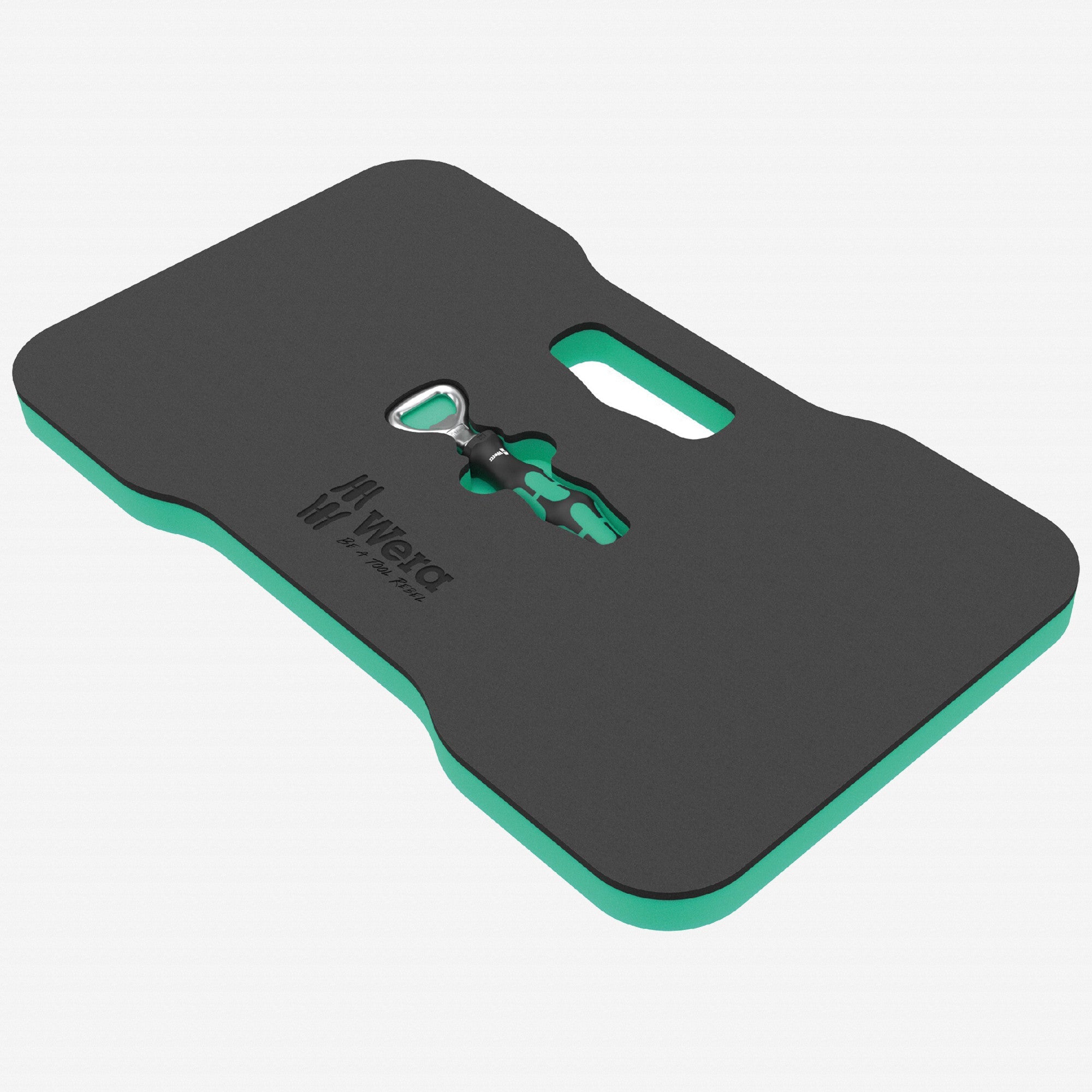 Wera 134545 Kneeling Pad + Bottle Opener, 2 Pieces, Limited Edition - WR134545 - KC Tool