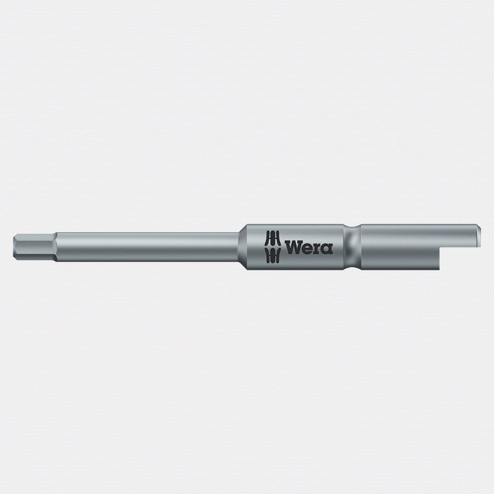 Wera 135268 1.5 x 44mm Hex Bit - Halfmoon Drive - WR135268 - KC Tool