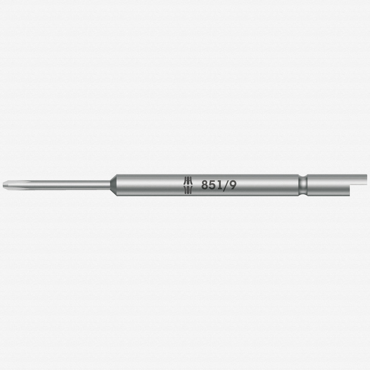 Wera 135272 PH 0 x 44mm Phillips Bit - Halfmoon Drive (1.8mm Diameter) - WR135272 - KC Tool