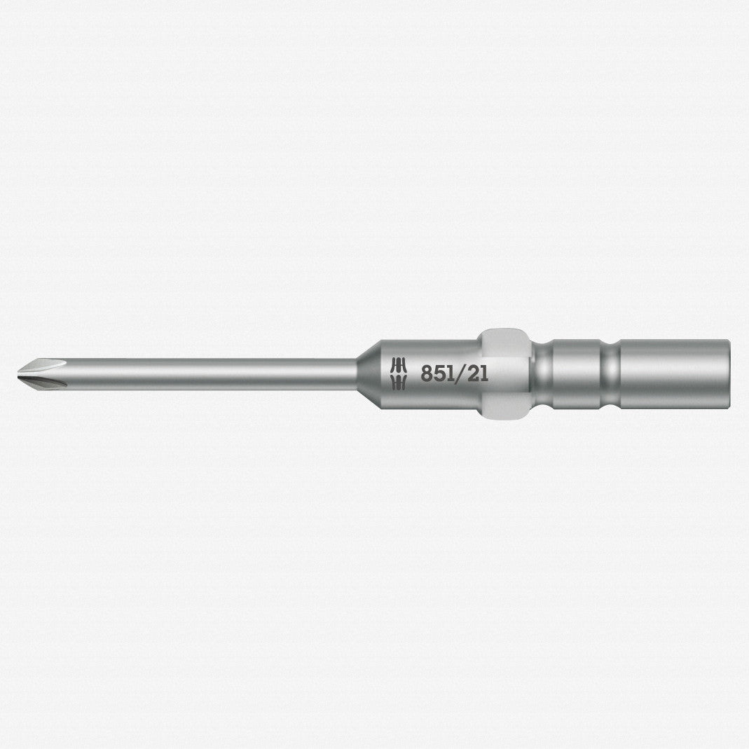 Wera 135280 00 x 40mm Phillips Bit - 4mm HIOS Drive - WR135280 - KC Tool