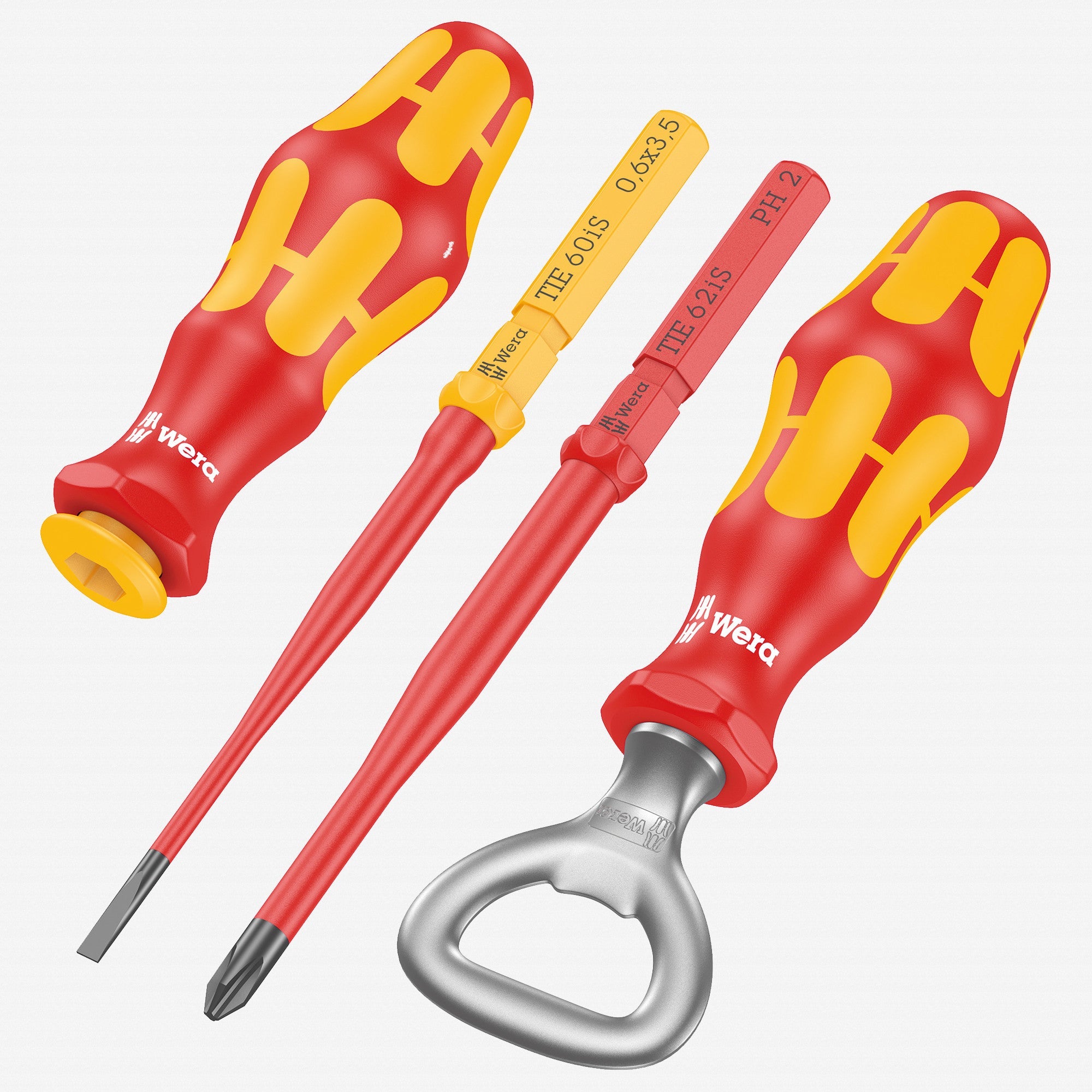Wera 135816 Kraftform Kompakt VDE Set Christmas 2024, 4 Pieces - WR135816 - KC Tool