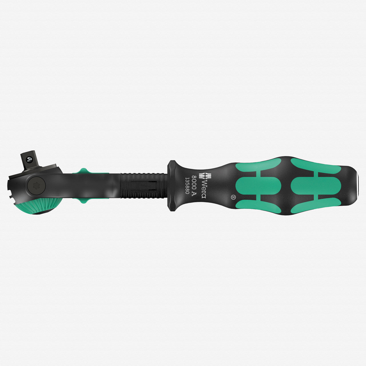 Wera 135880 8000 A Black Edition Zyklop Speed Ratchet with 1/4" Drive - WR135880 - KC Tool