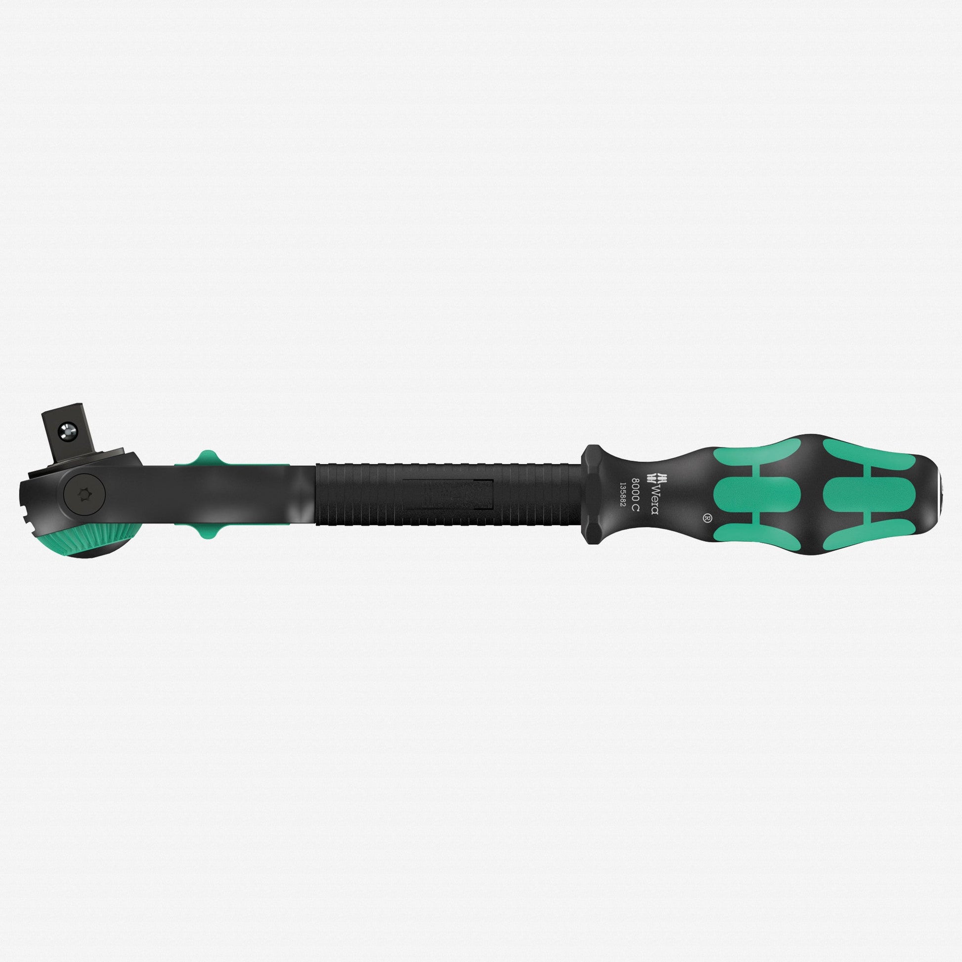 Wera 135882 8000 C Black Edition Zyklop Speed Ratchet with 1/2" Drive - WR135882 - KC Tool